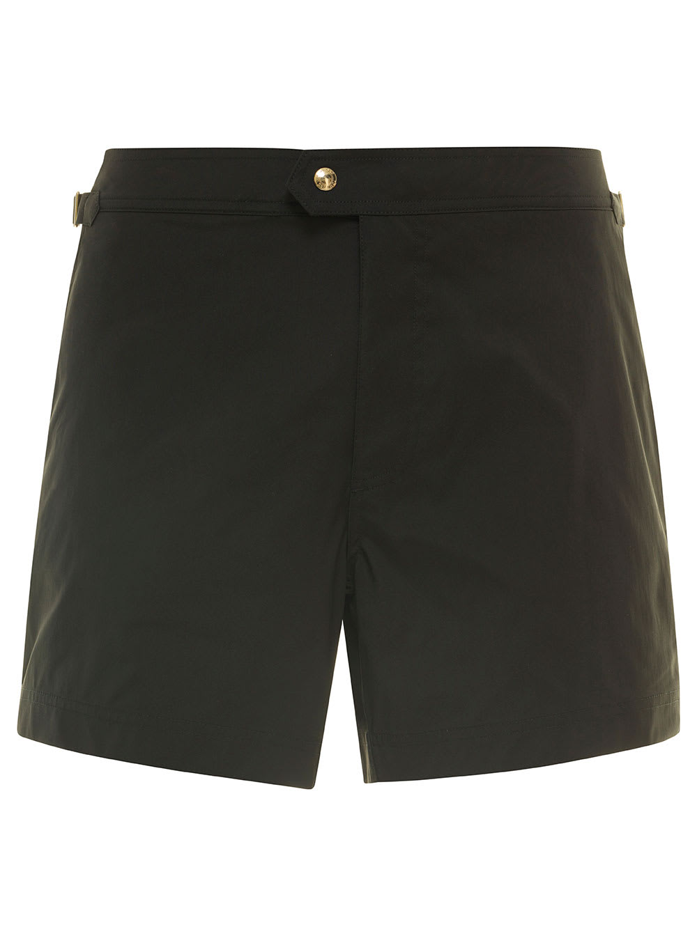 Tom Ford Black Swimsuit With Buckle On The Front