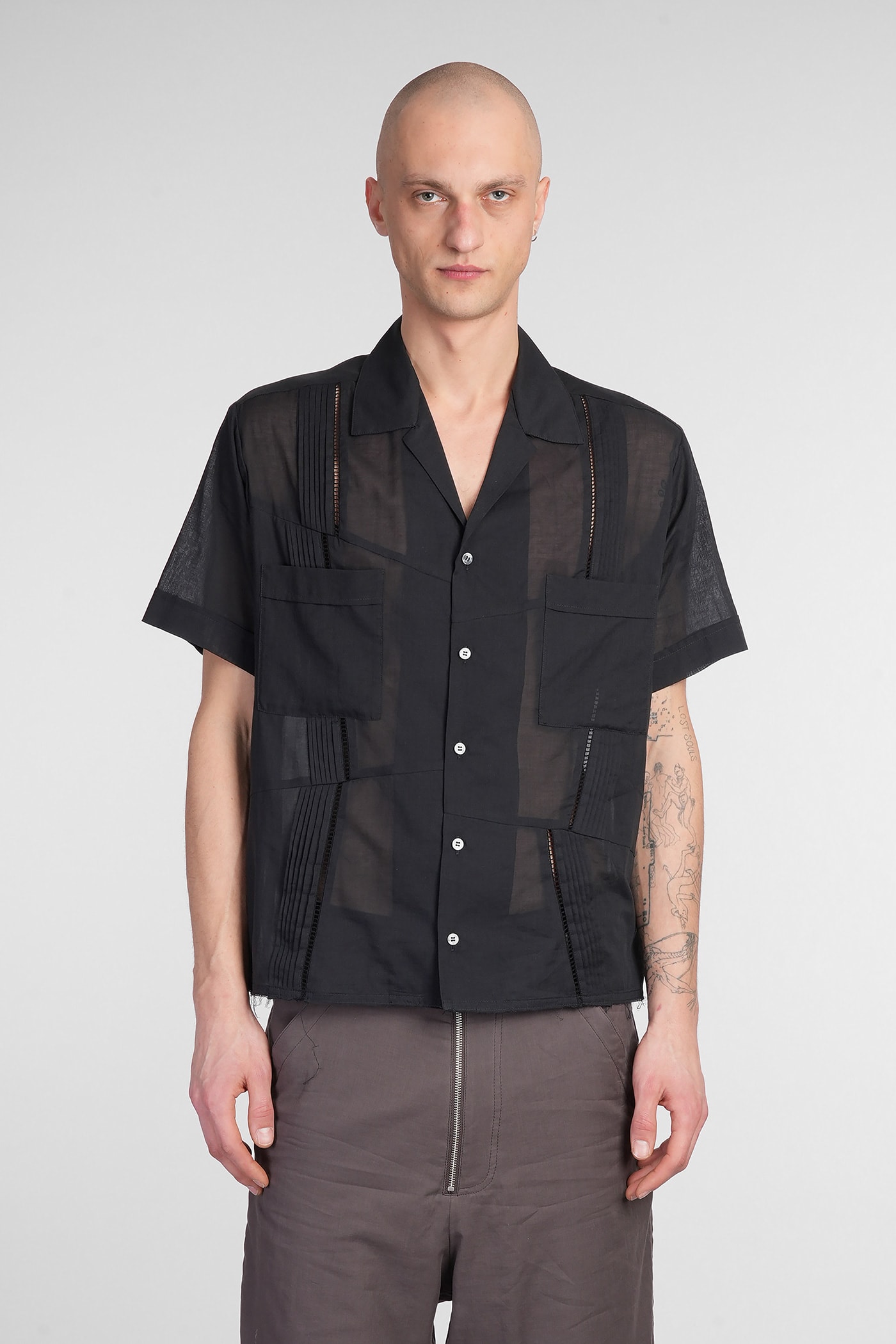 Magliano Shirt In Black Cotton