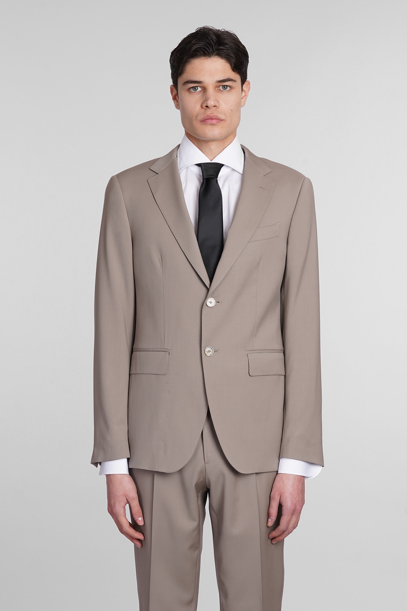 Santaniello In Beige Wool