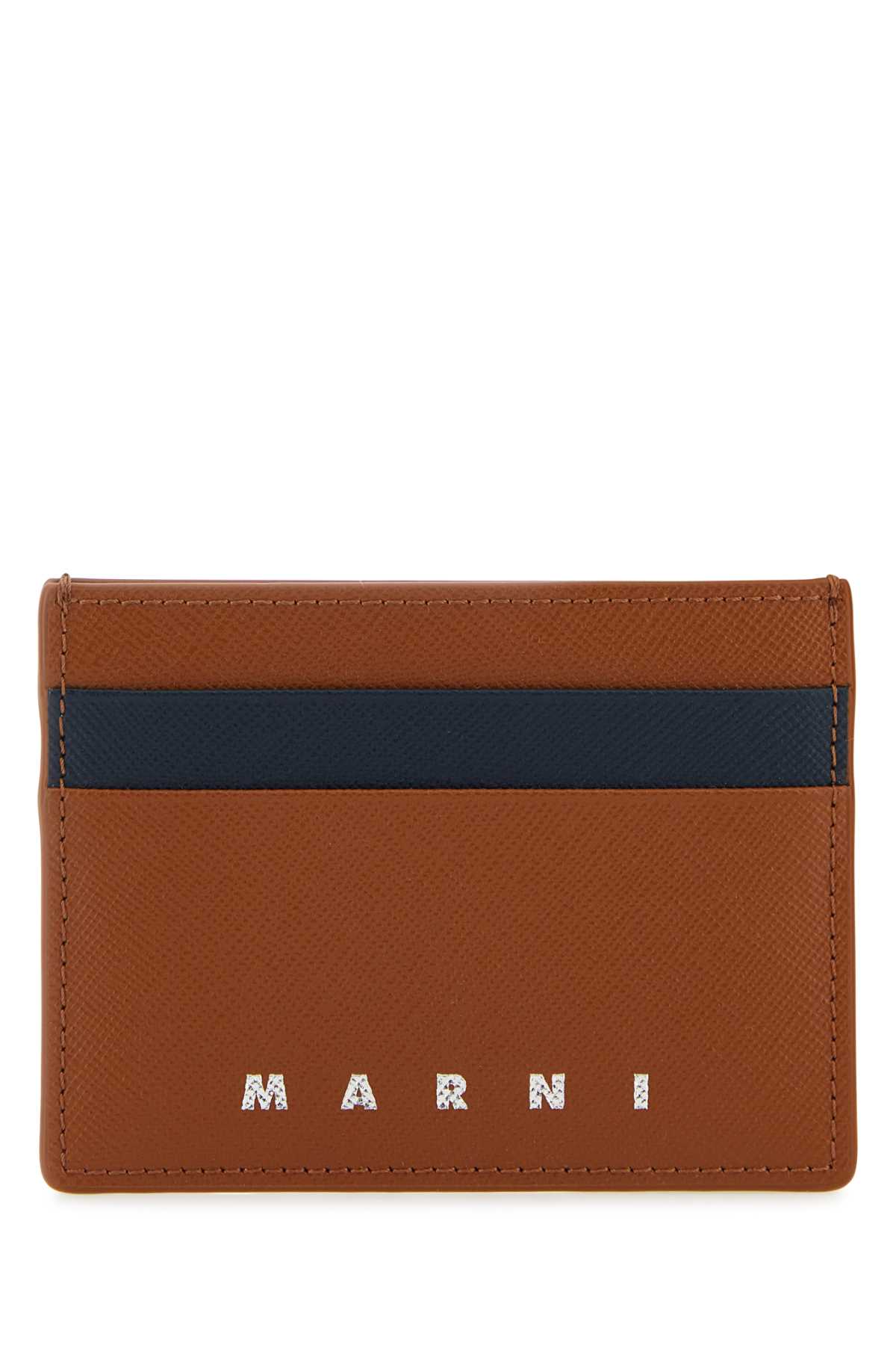 Marni Two-tone Leather Cardholder