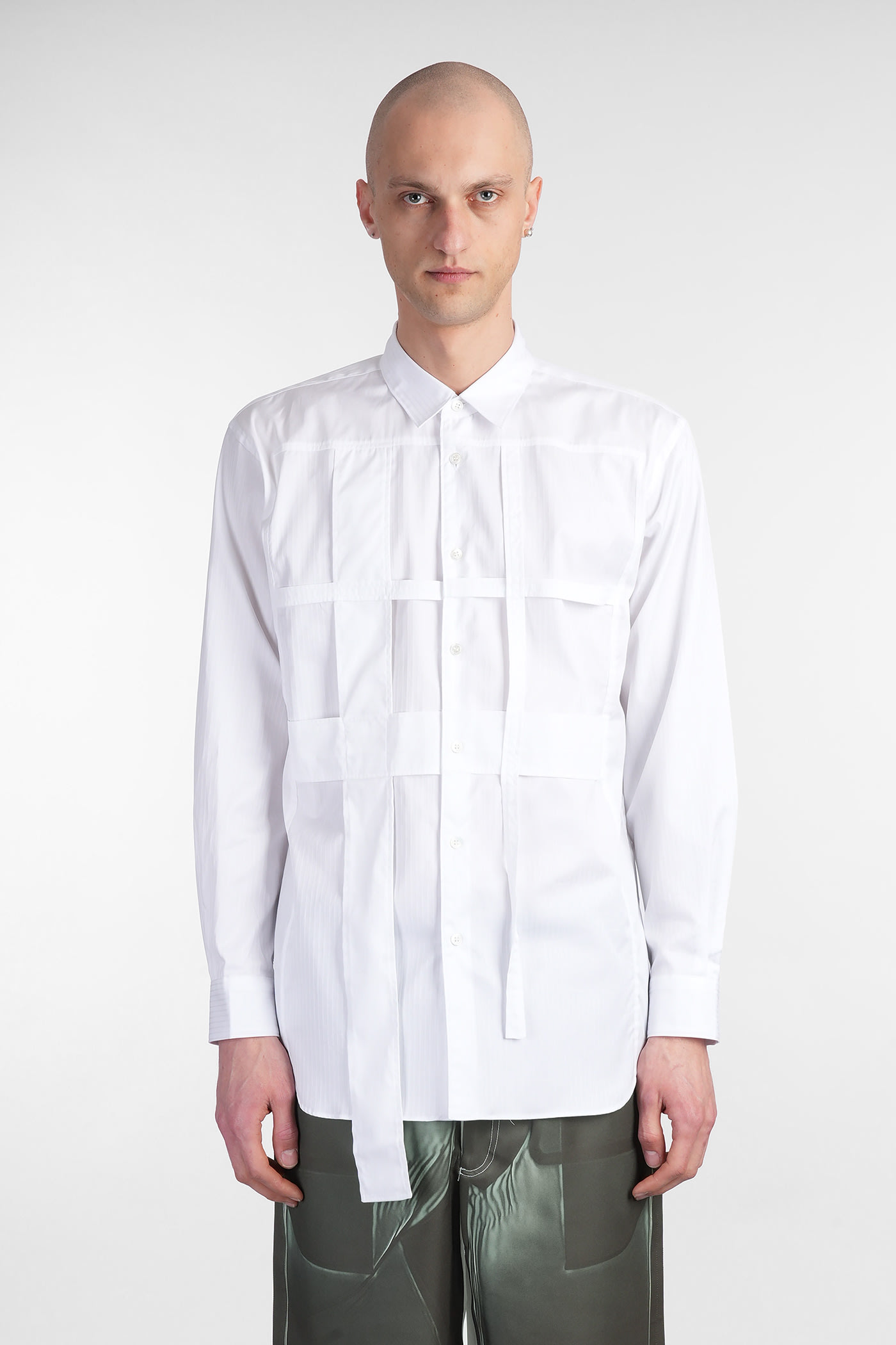 Comme des Garçons Shirt Shirt In White Cotton