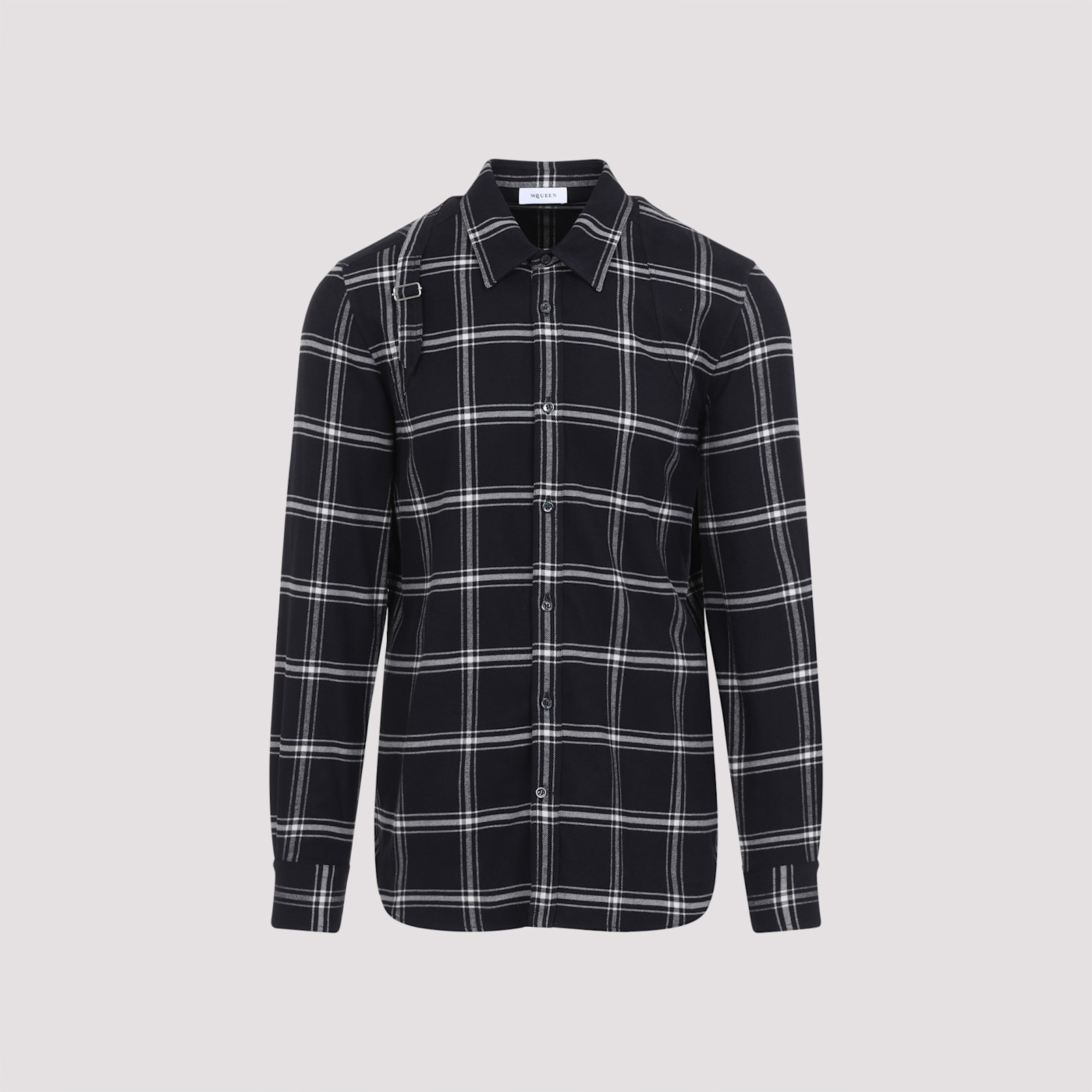Alexander McQueen Twin Needle Harness Shirt