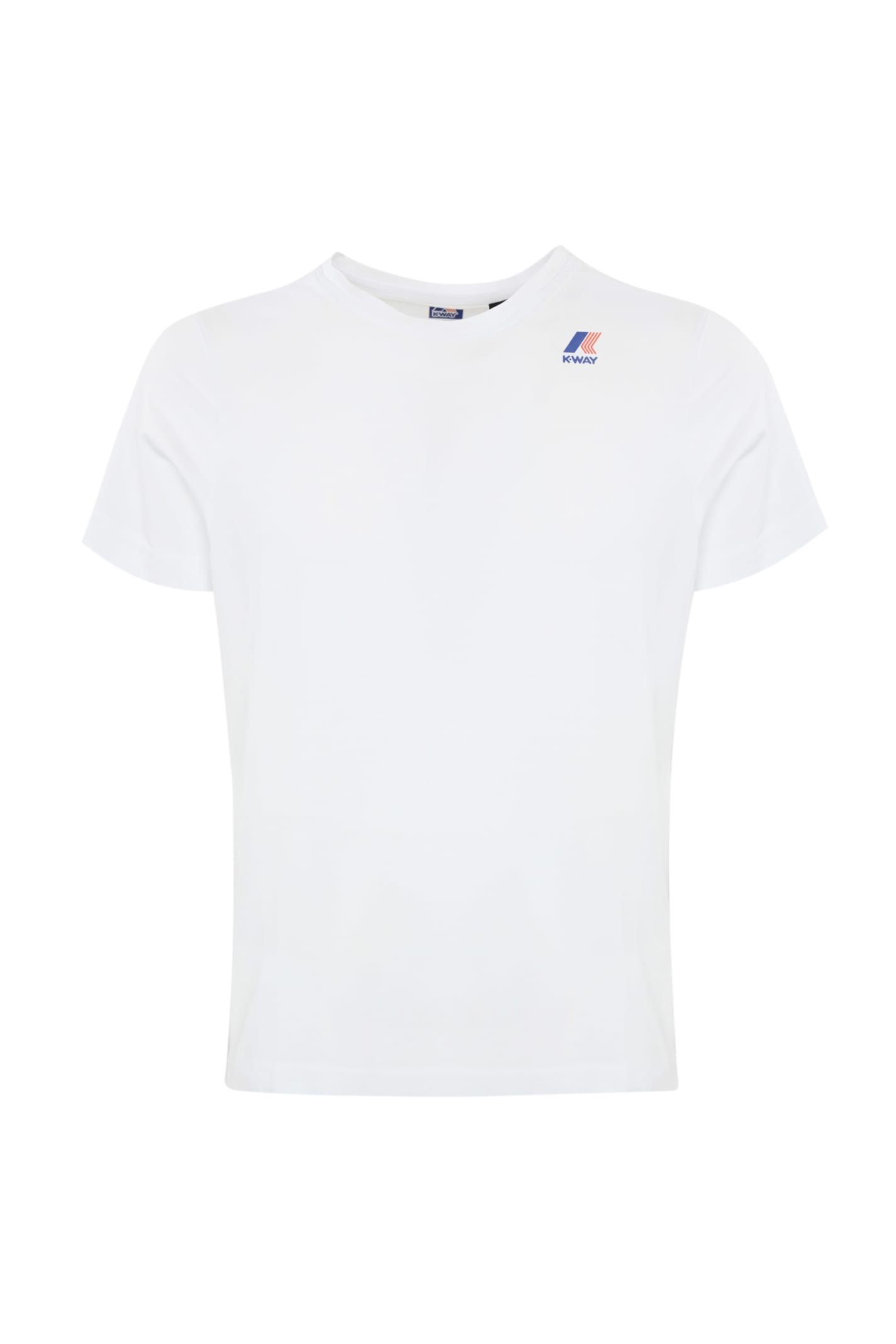 K-Way Cotton T-shirt With Logo