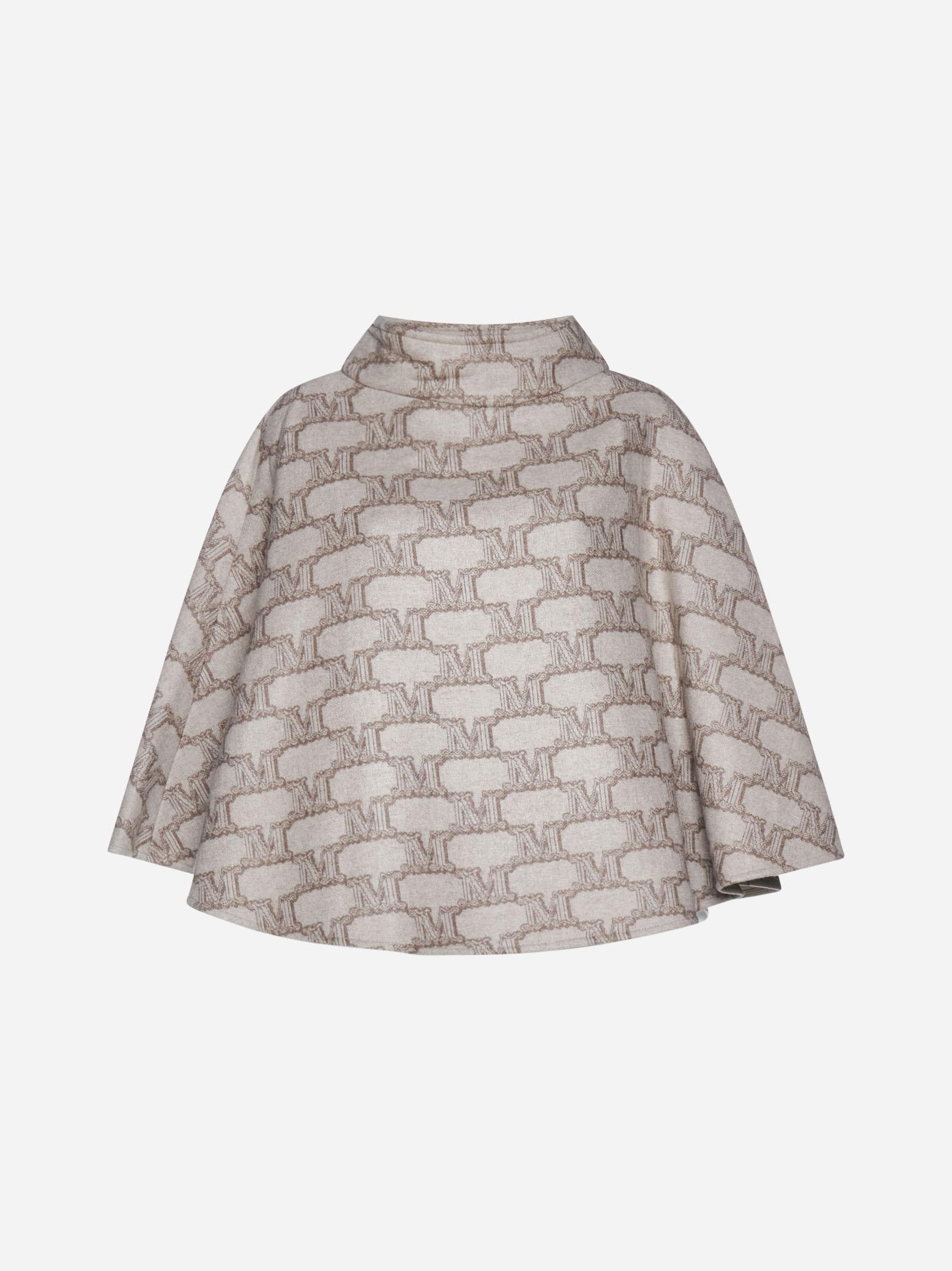Max Mara Dorina Cashmere And Wool Cape