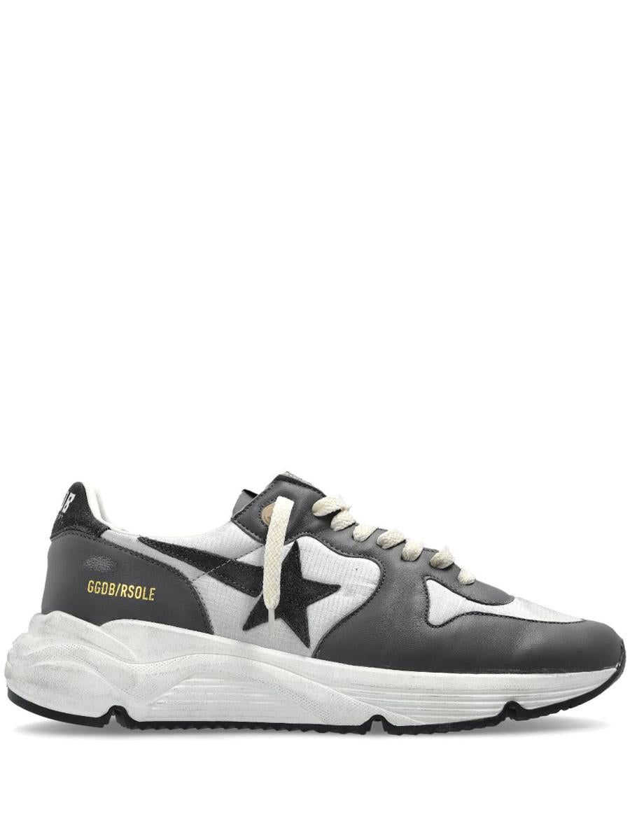 Golden Goose Running Sole Leather Sneakers