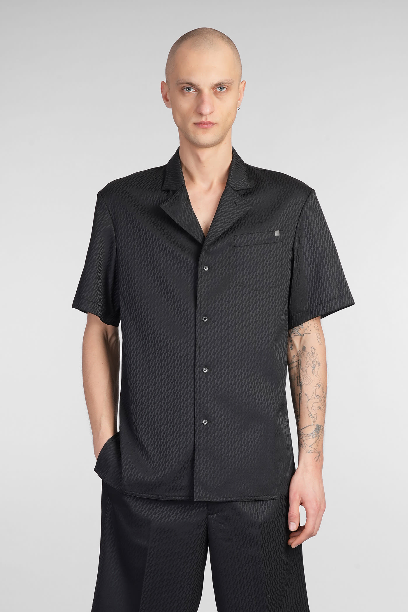Helmut Lang Shirt In Black Polyester