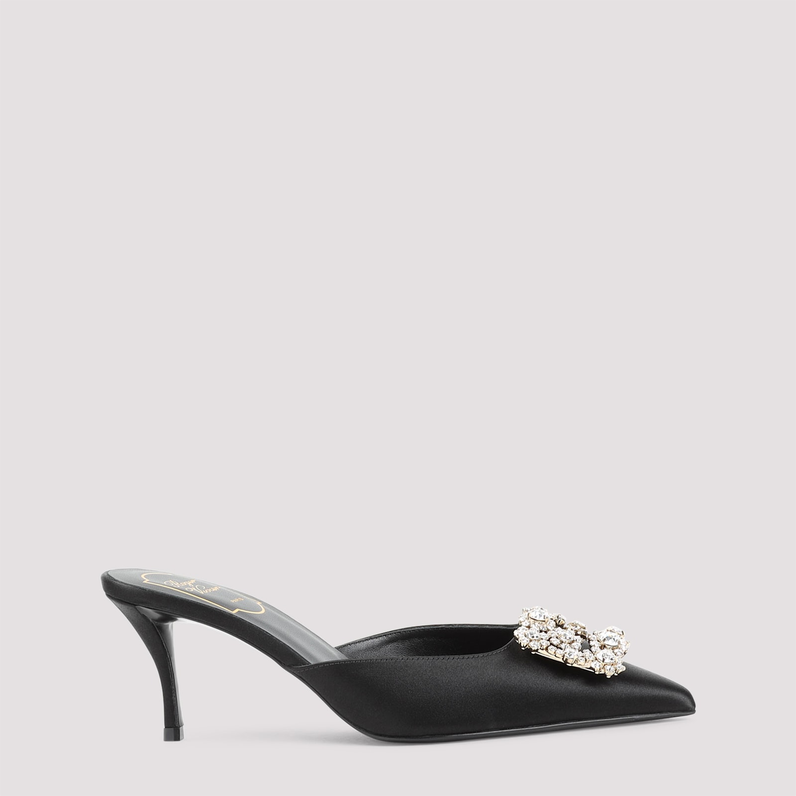 Roger Vivier Flower Strass 65 Mules