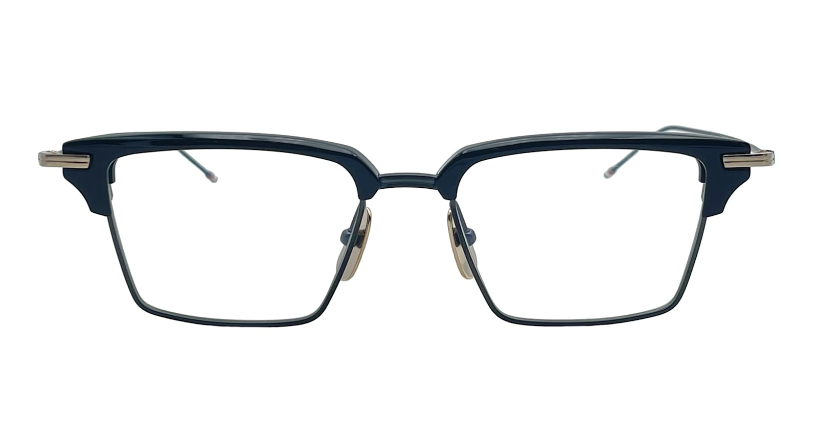 Thom Browne Rectangular Eyeglasses - Black Rx Glasses