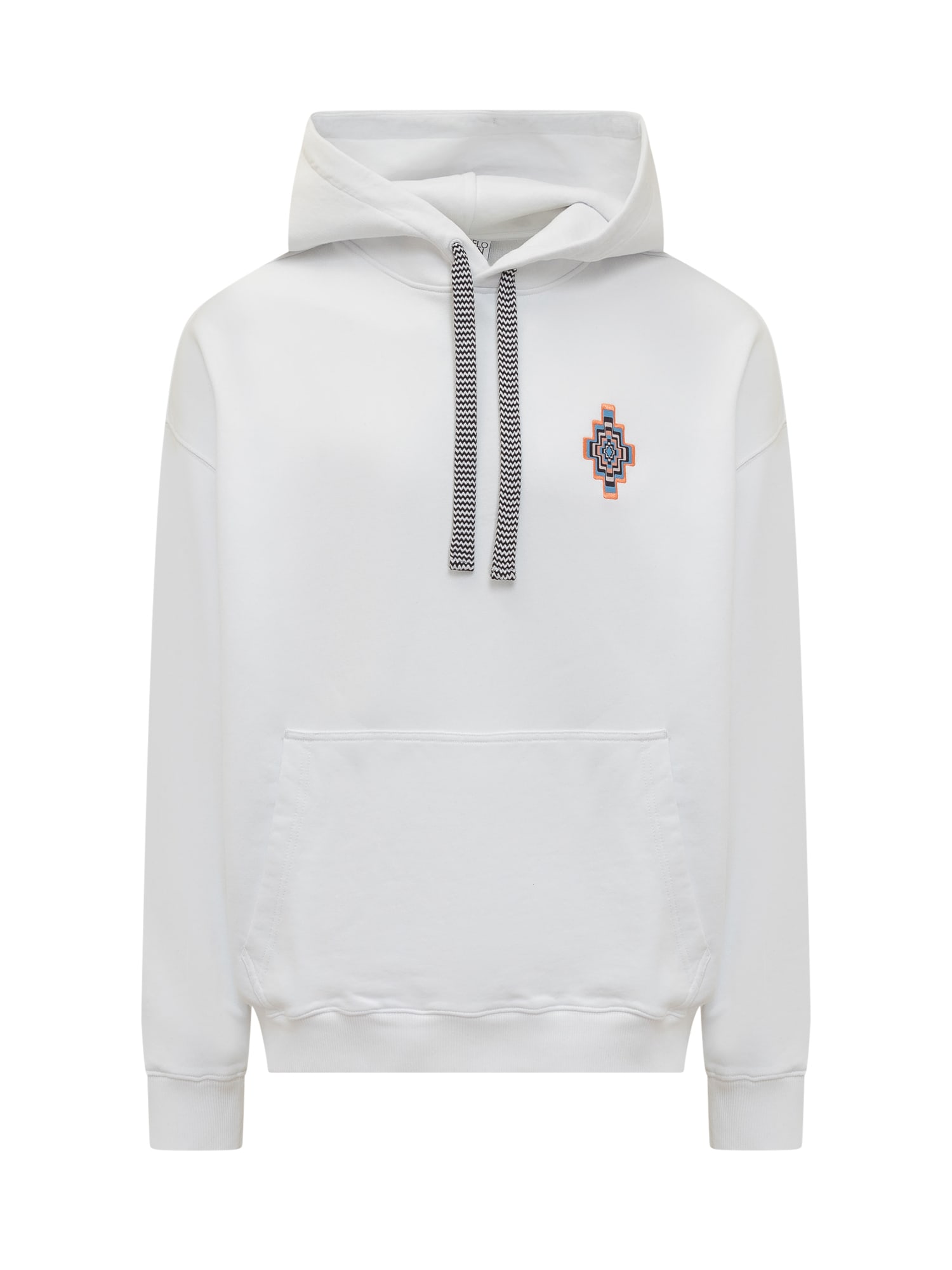 Marcelo Burlon Optical Cross Hoodie
