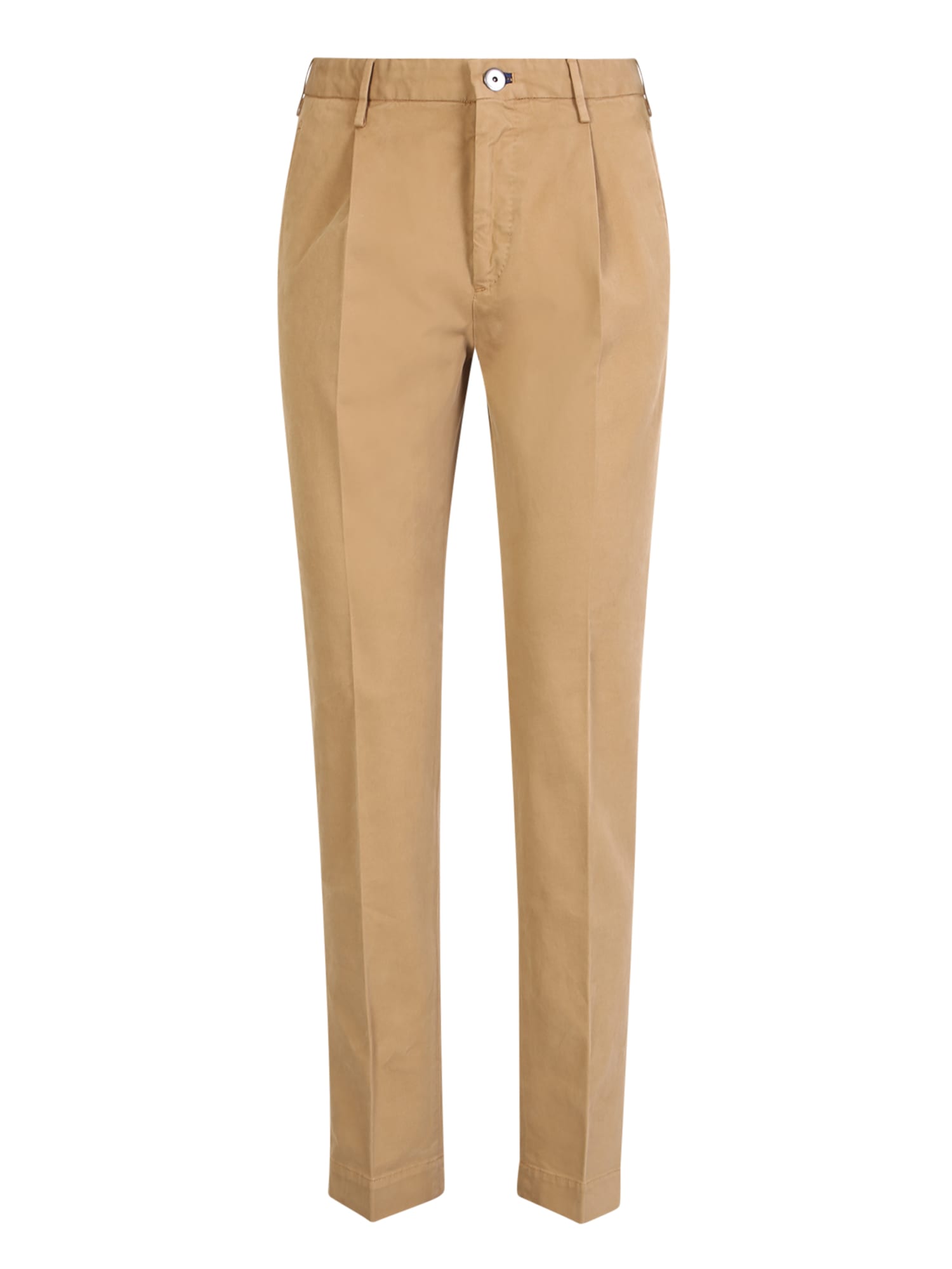 Incotex Beige Straight Leg Pants