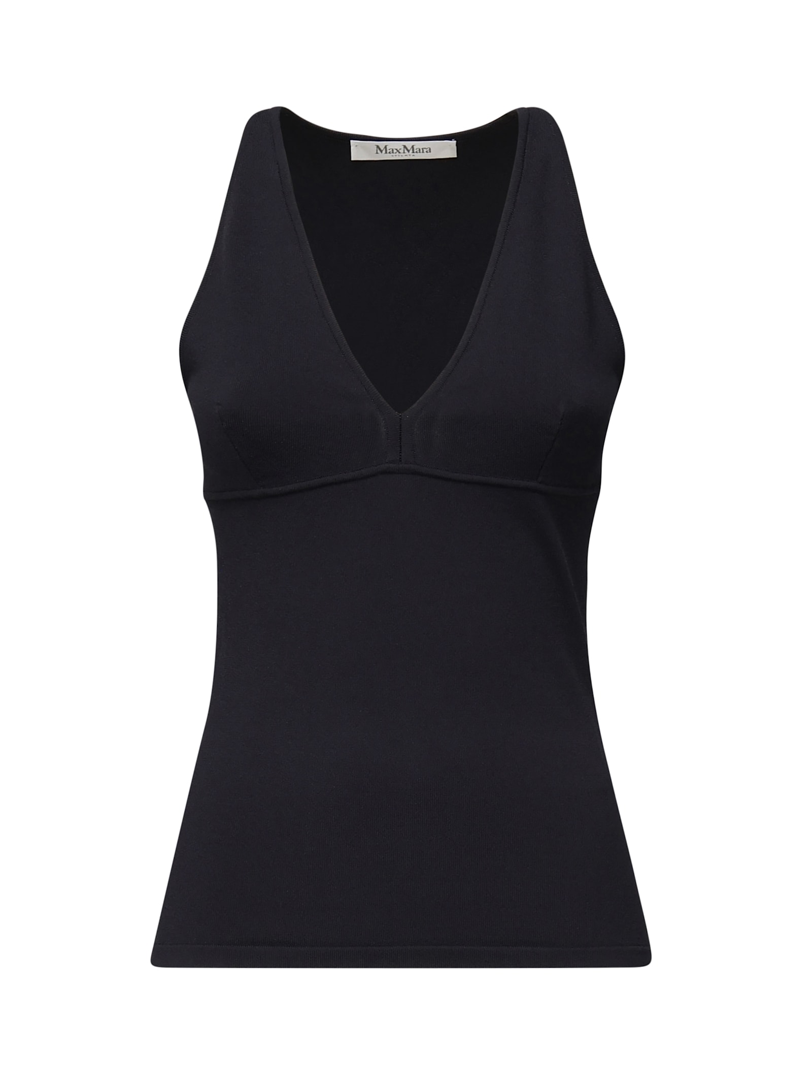 Max Mara Sleeveless Viscose Top