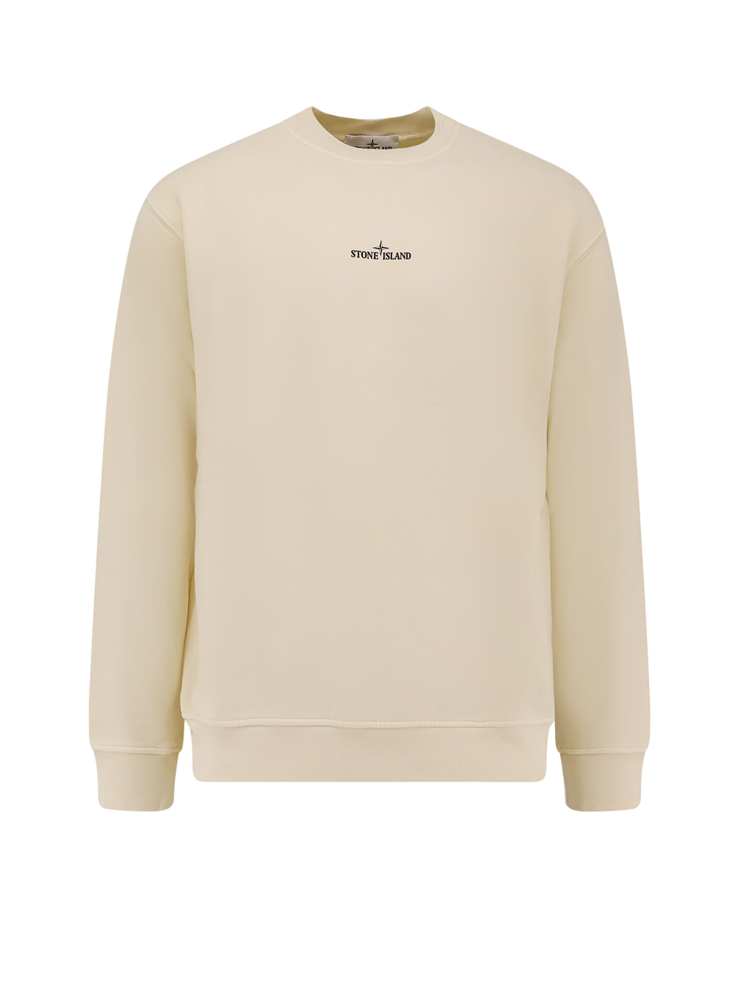 Stone Island Cotton Sweatshirt With Logo