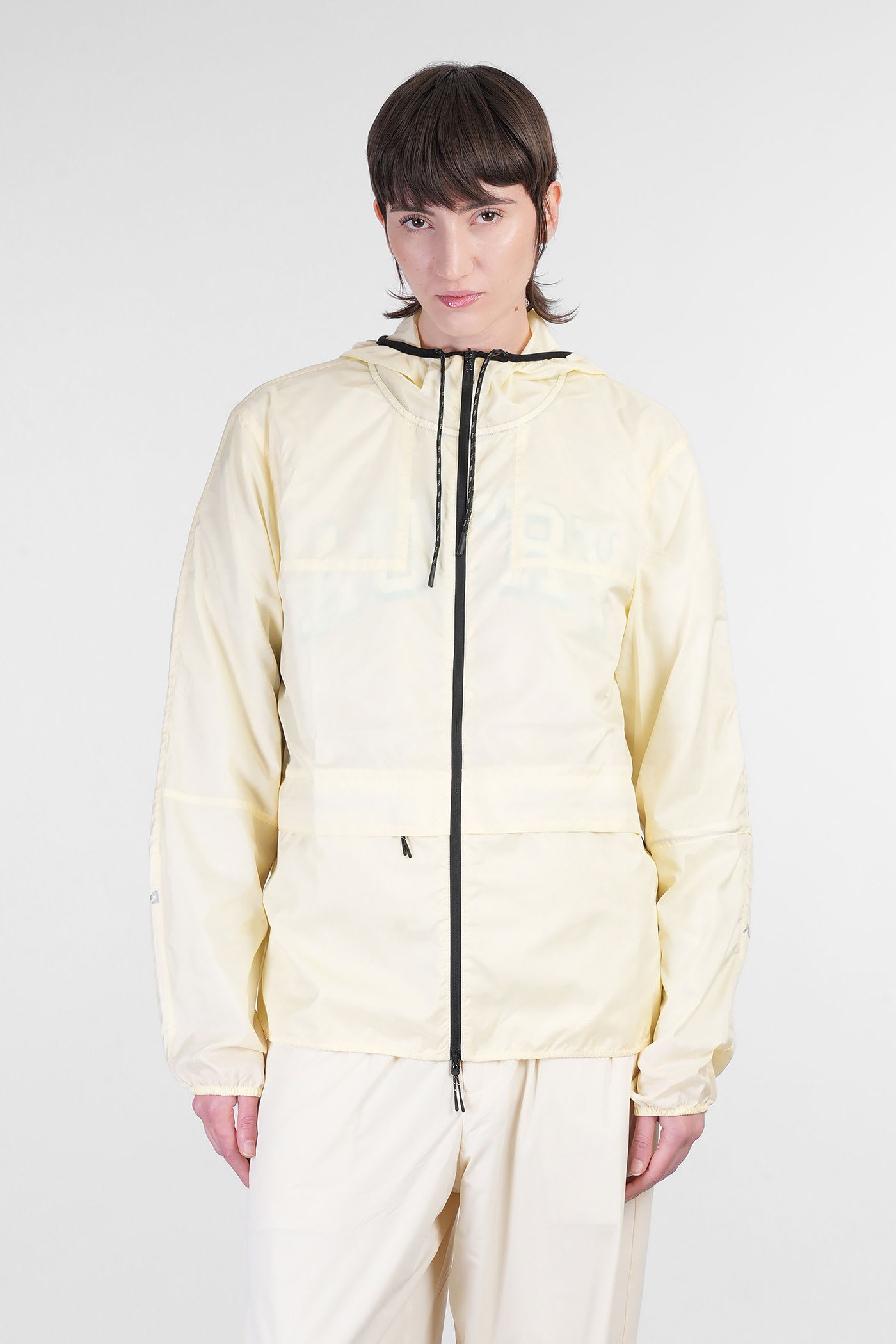 Autry Casual Jacket In Yellow Nylon