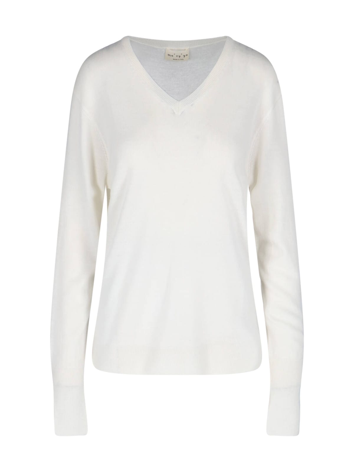 Ma'ry'ya Virgin Wool, Silk And Cashmere Sweater