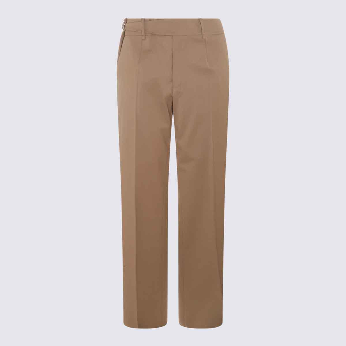 Dolce & Gabbana Camel Wool Pants