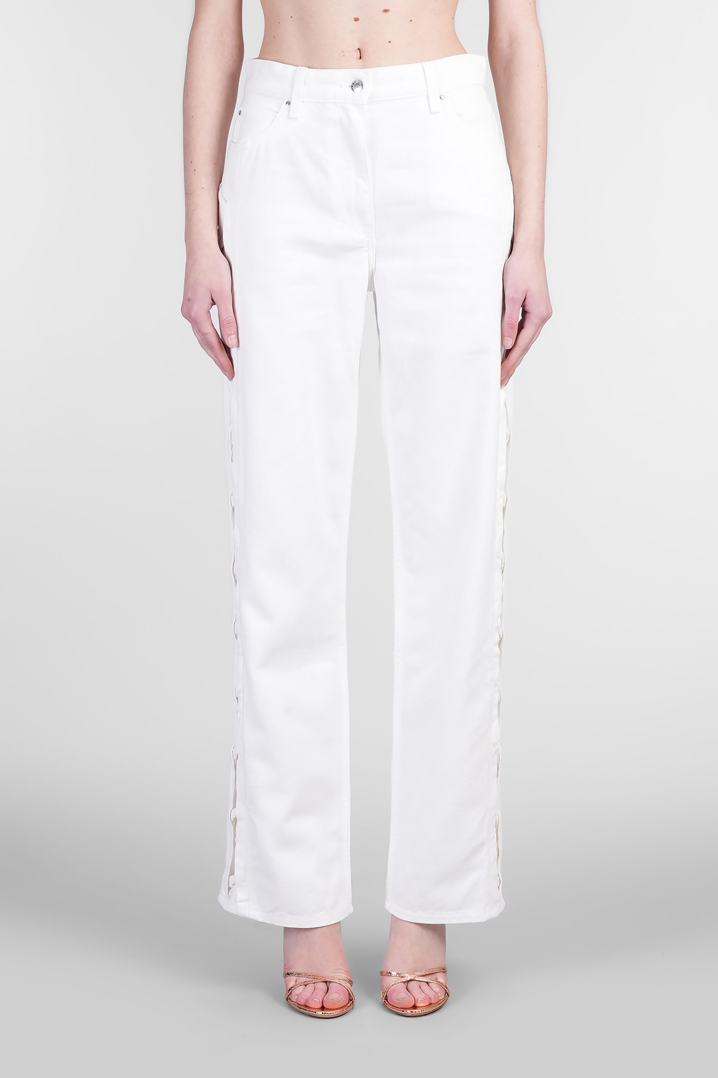 IRO Maryus Jeans In White Cotton