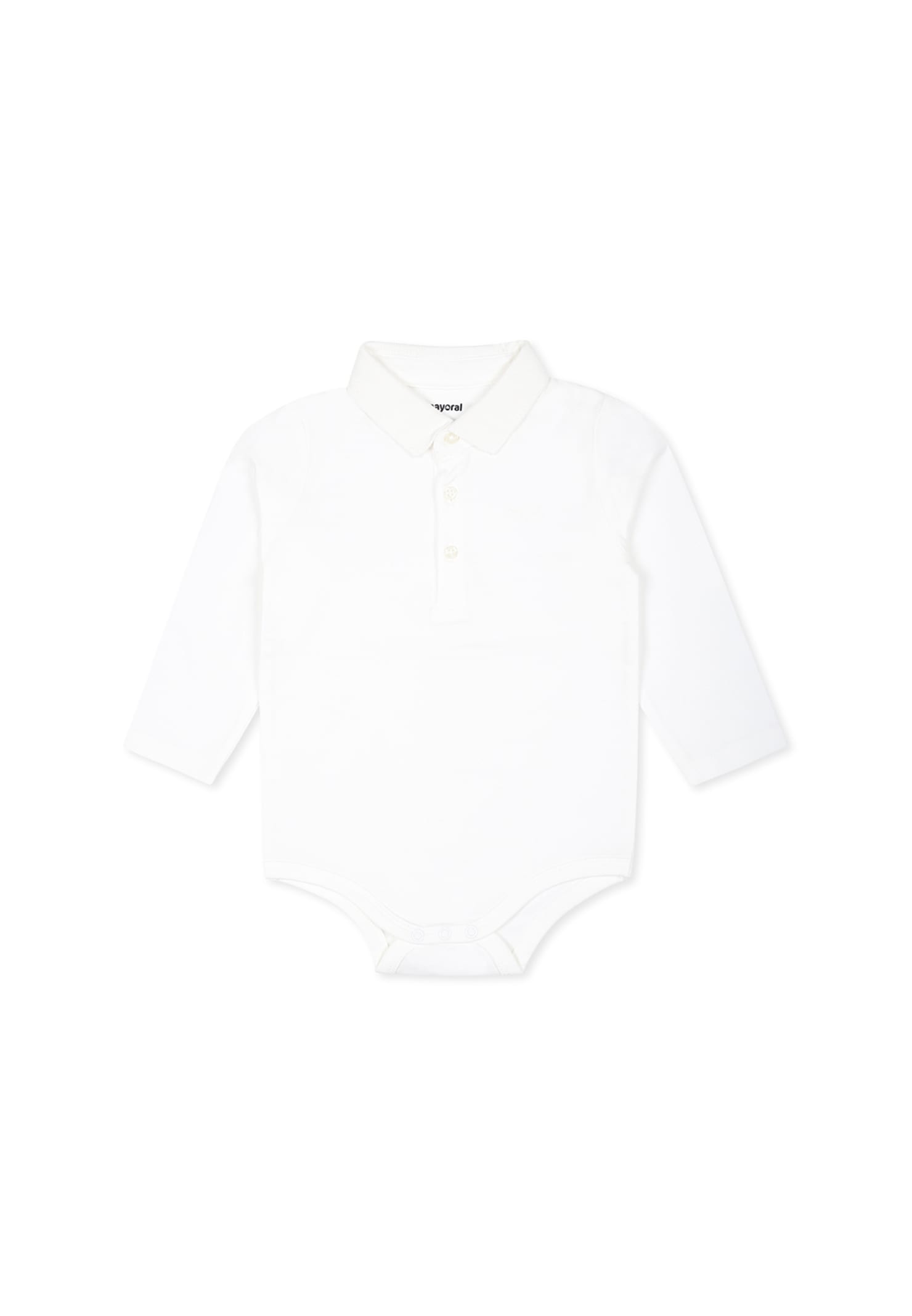 Petit Bateau White Body For Baby Girl