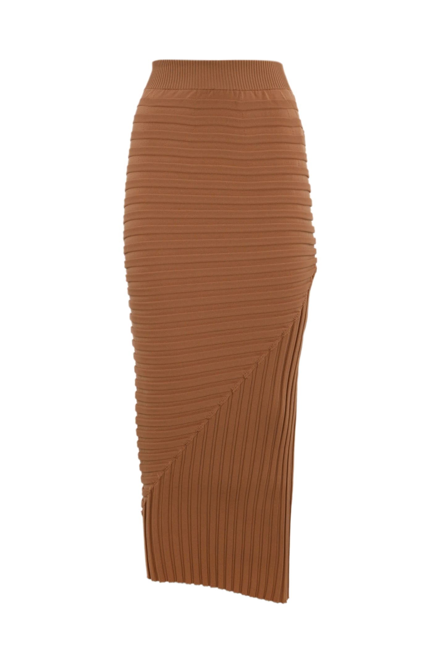 Liviana Conti Long Skirt In Technical Nylon