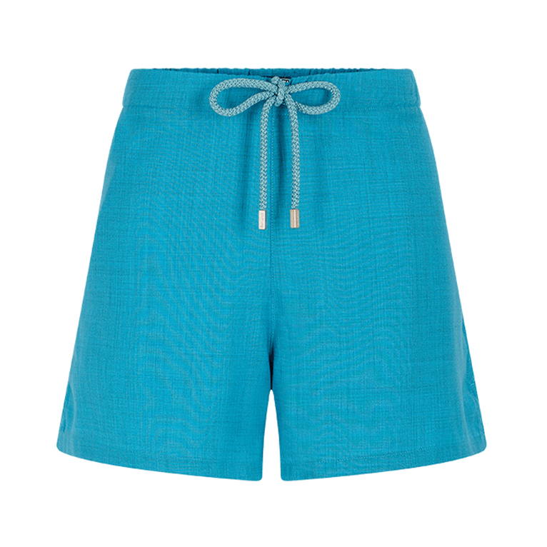Vilebrequin Men Wool Bermuda Shorts Super 120 - Barry - Blue - Size XXL