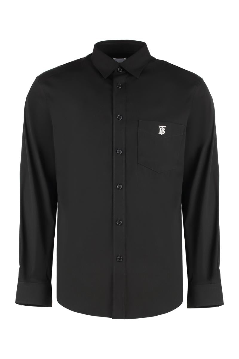 Burberry Stretch Cotton Shirt