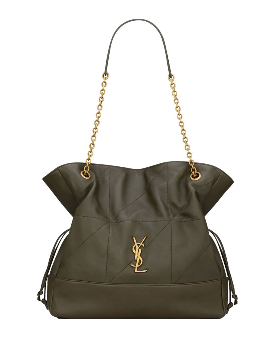 Saint Laurent Jamie Shopping In Lambskin Bags