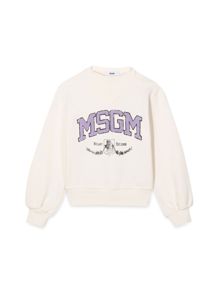 MSGM Crewneck Sweatshirt