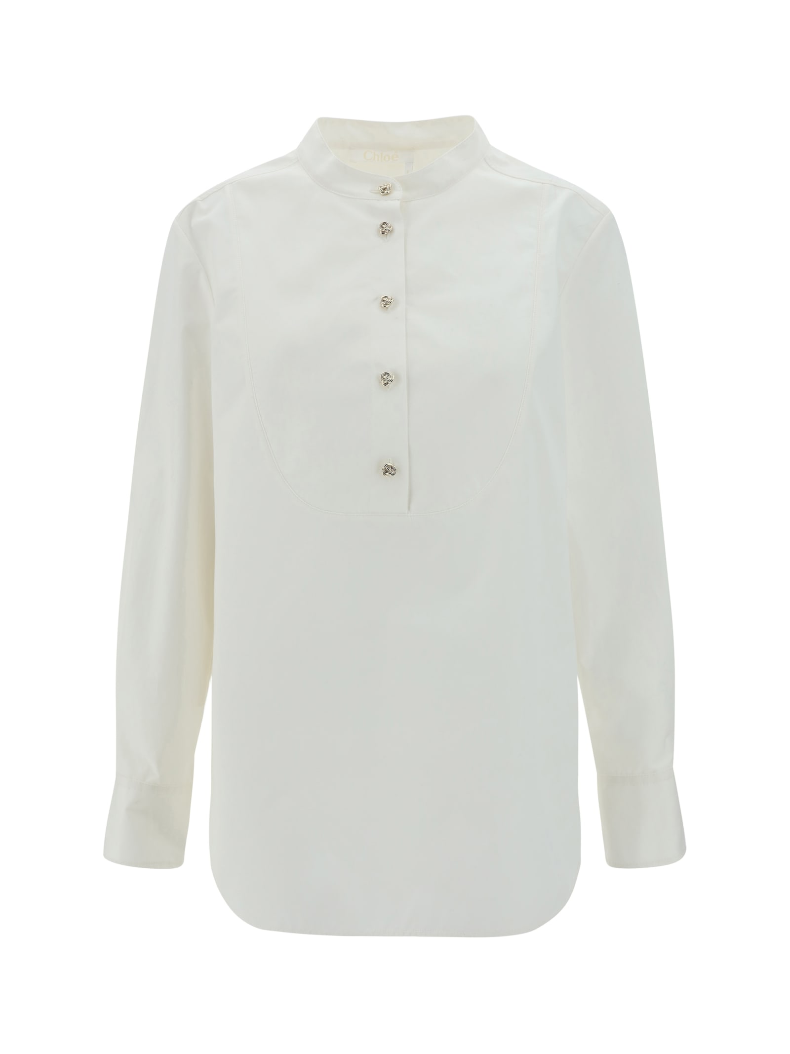 Chloé Cotton Tuxedo Shirt
