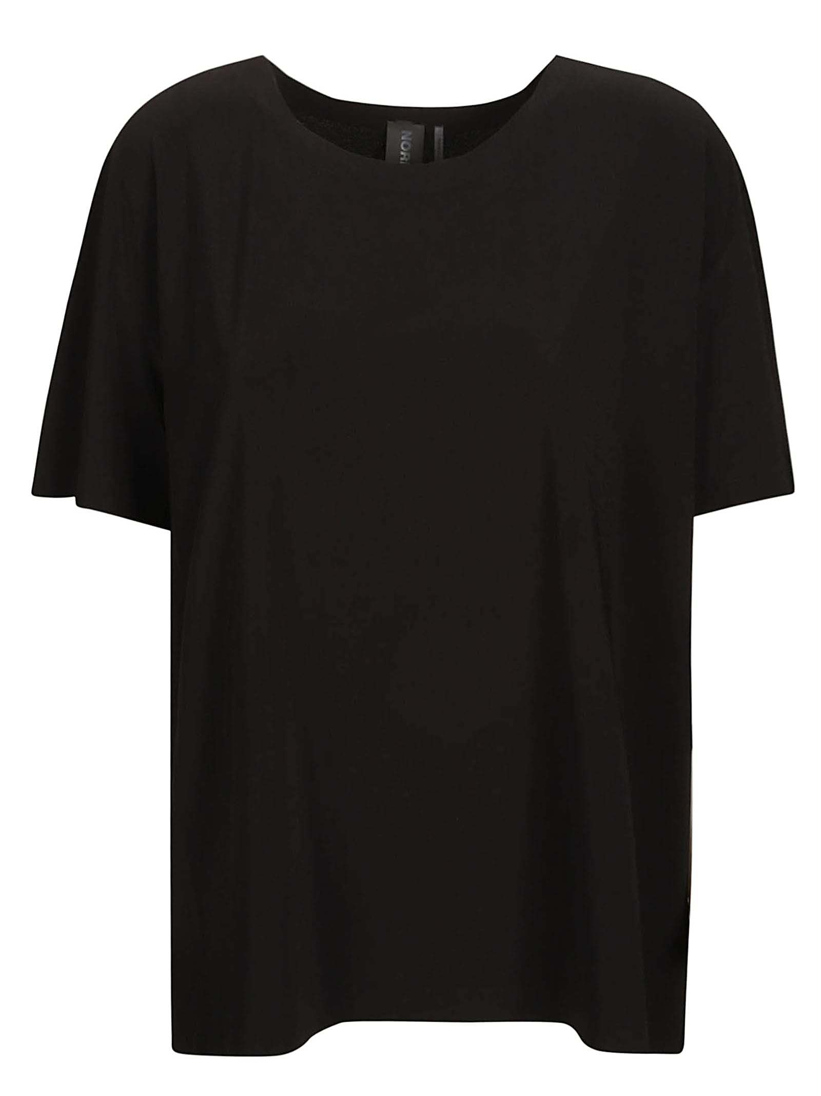 Norma Kamali Short Sleeve Boxy Top