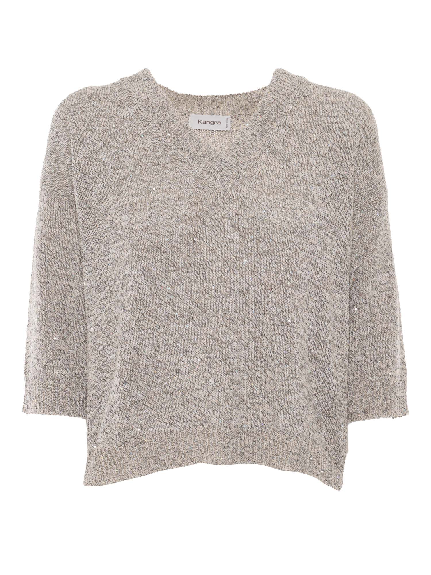 Kangra Boxing Sequins Sweater