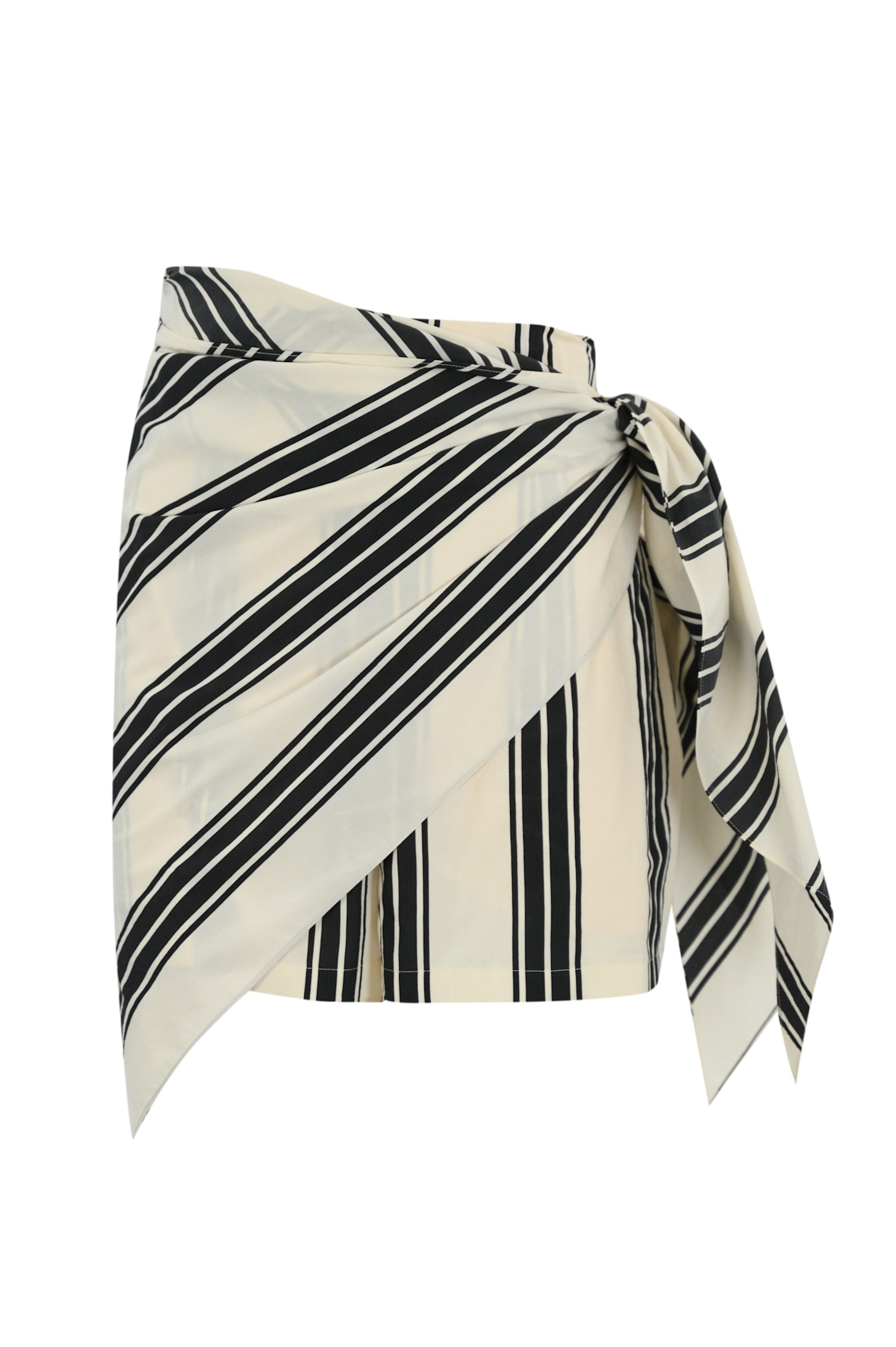 Philosophy di Lorenzo Serafini Striped Cotton Nylon Shorts