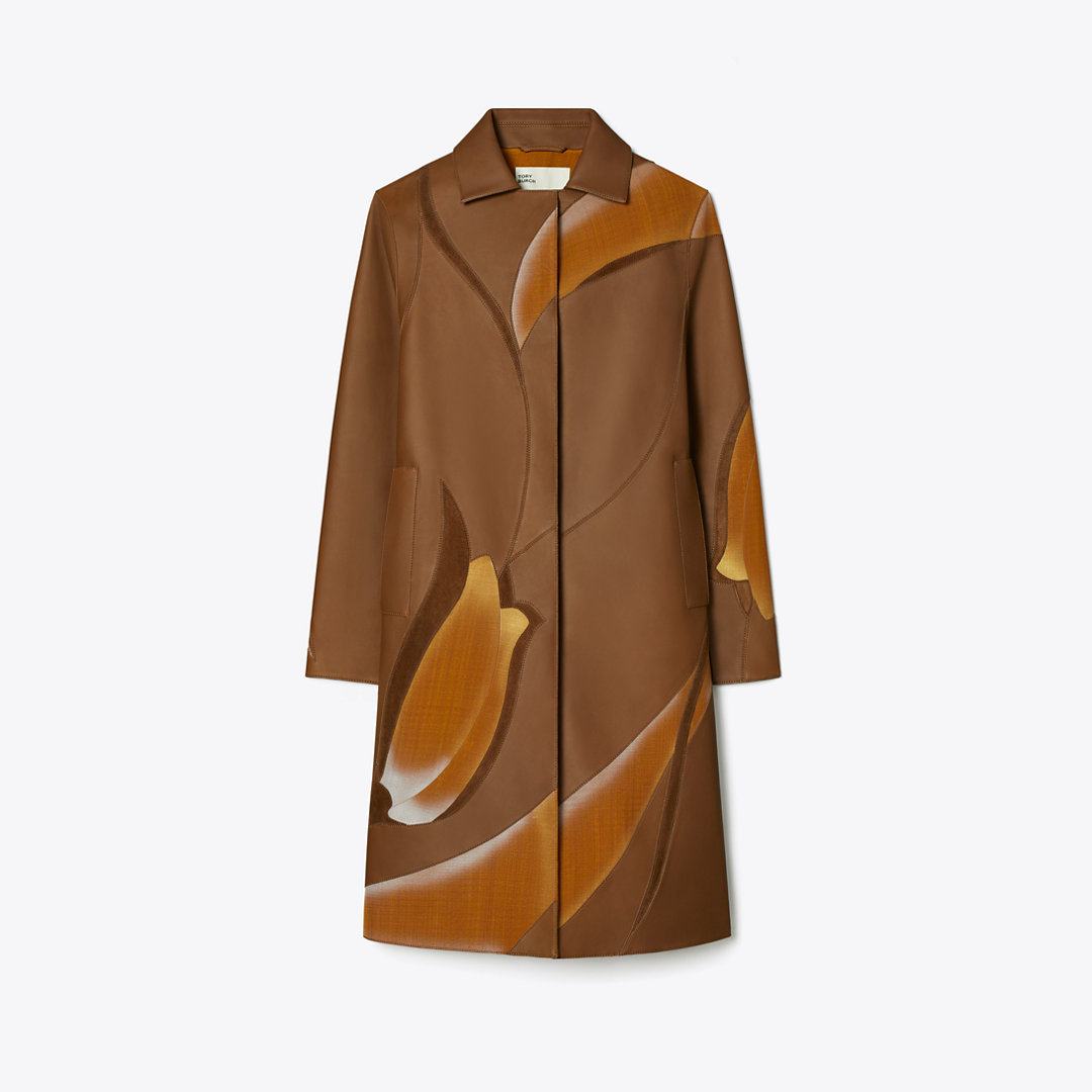 Tory Burch Embroidered Coat
