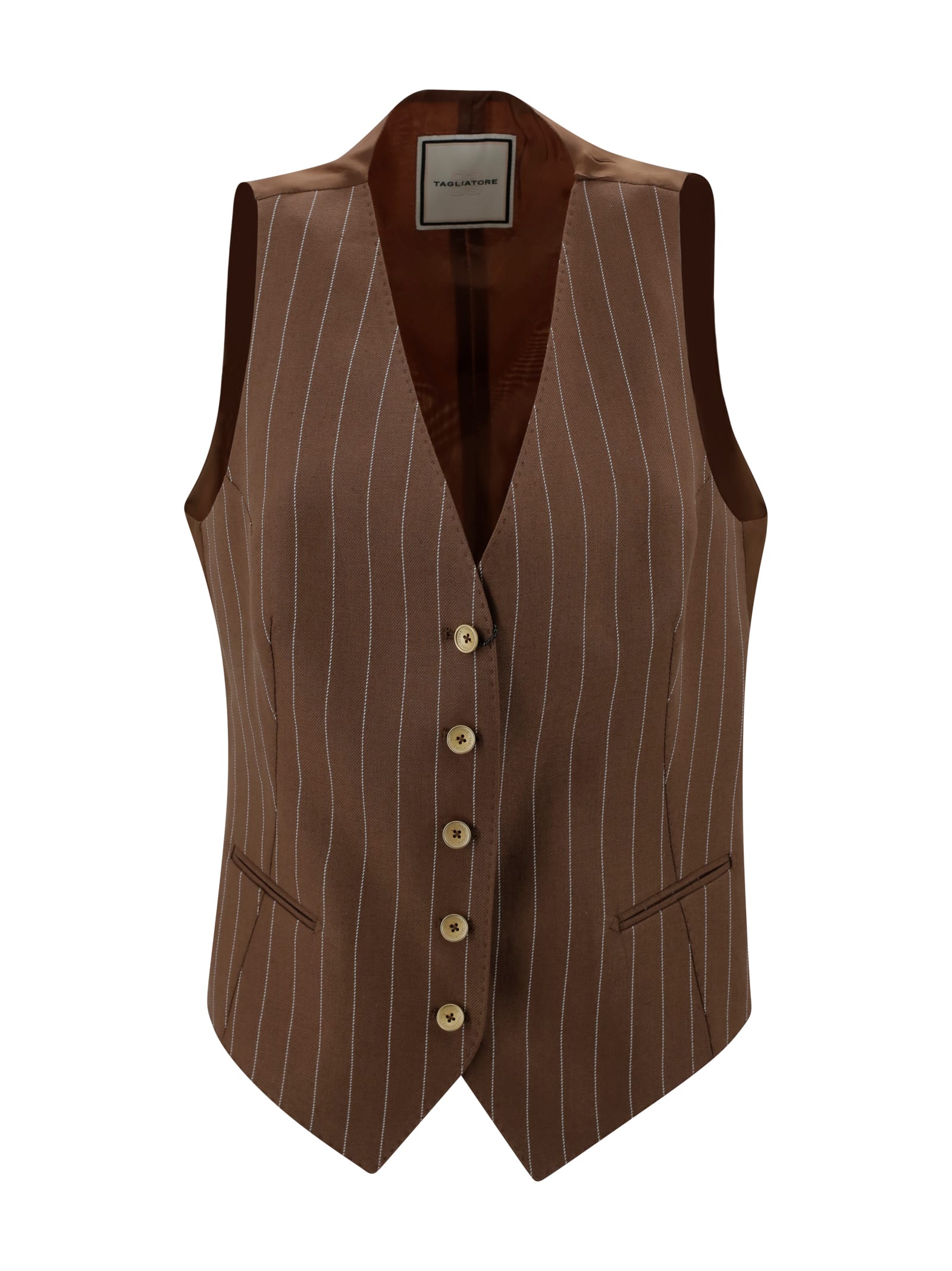 Tagliatore Gilet With Inserts
