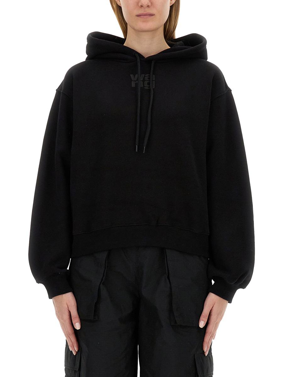T By Alexander Wang Felpa Con Logo