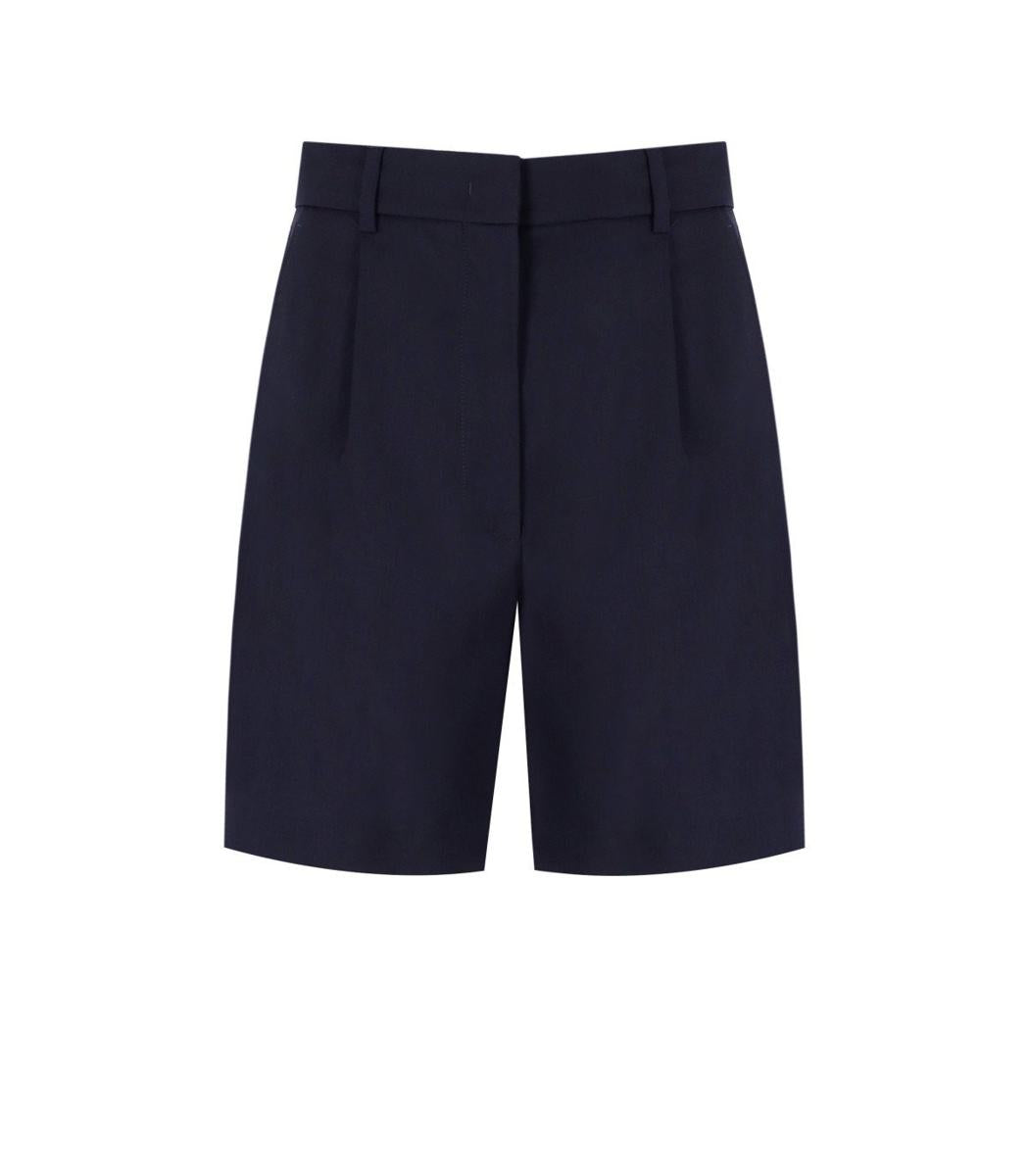 Weekend Max Mara 纳布卢斯蓝色百慕大短裤