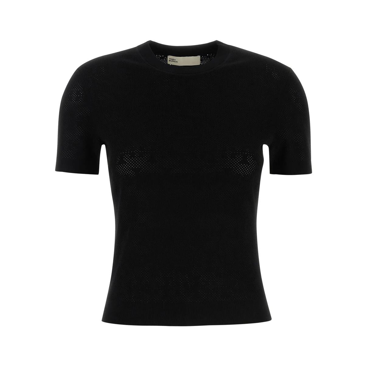 Tory Burch T Monogram Jacquard Sweater