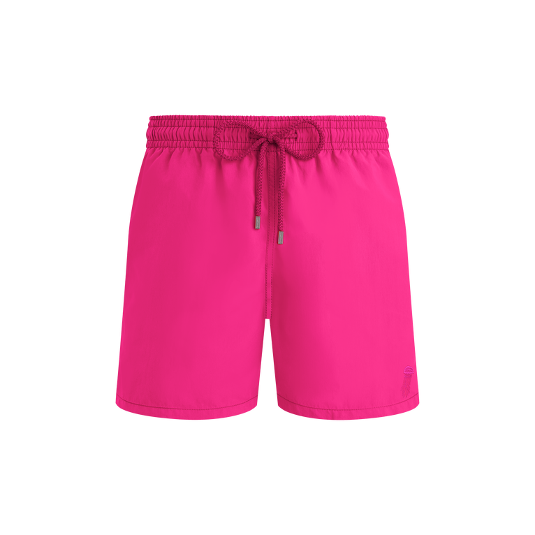 Vilebrequin Men Swim Shorts Water-reactive Rocket Medusa - Moorea - Pink - Size XXL