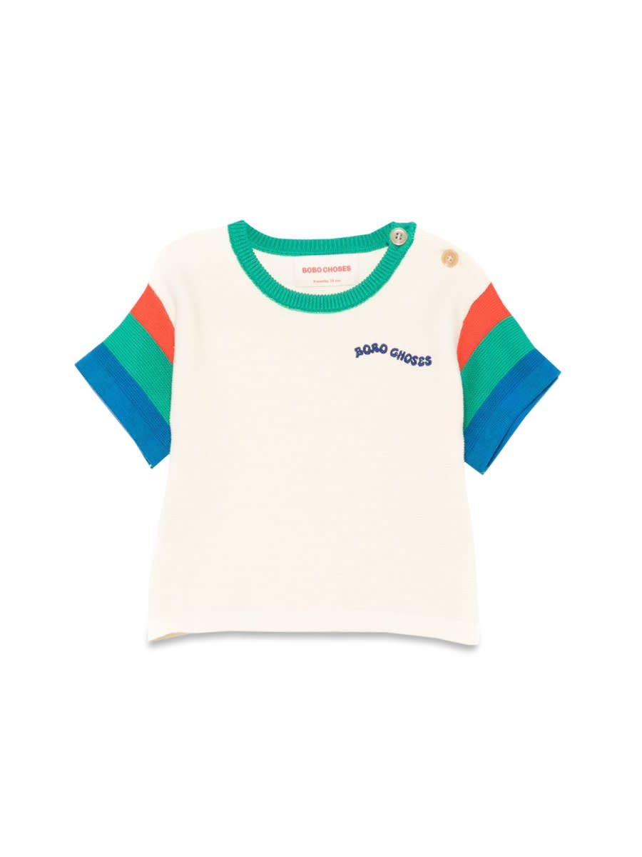 Bobo Choses Color Block Knitted T-shirt