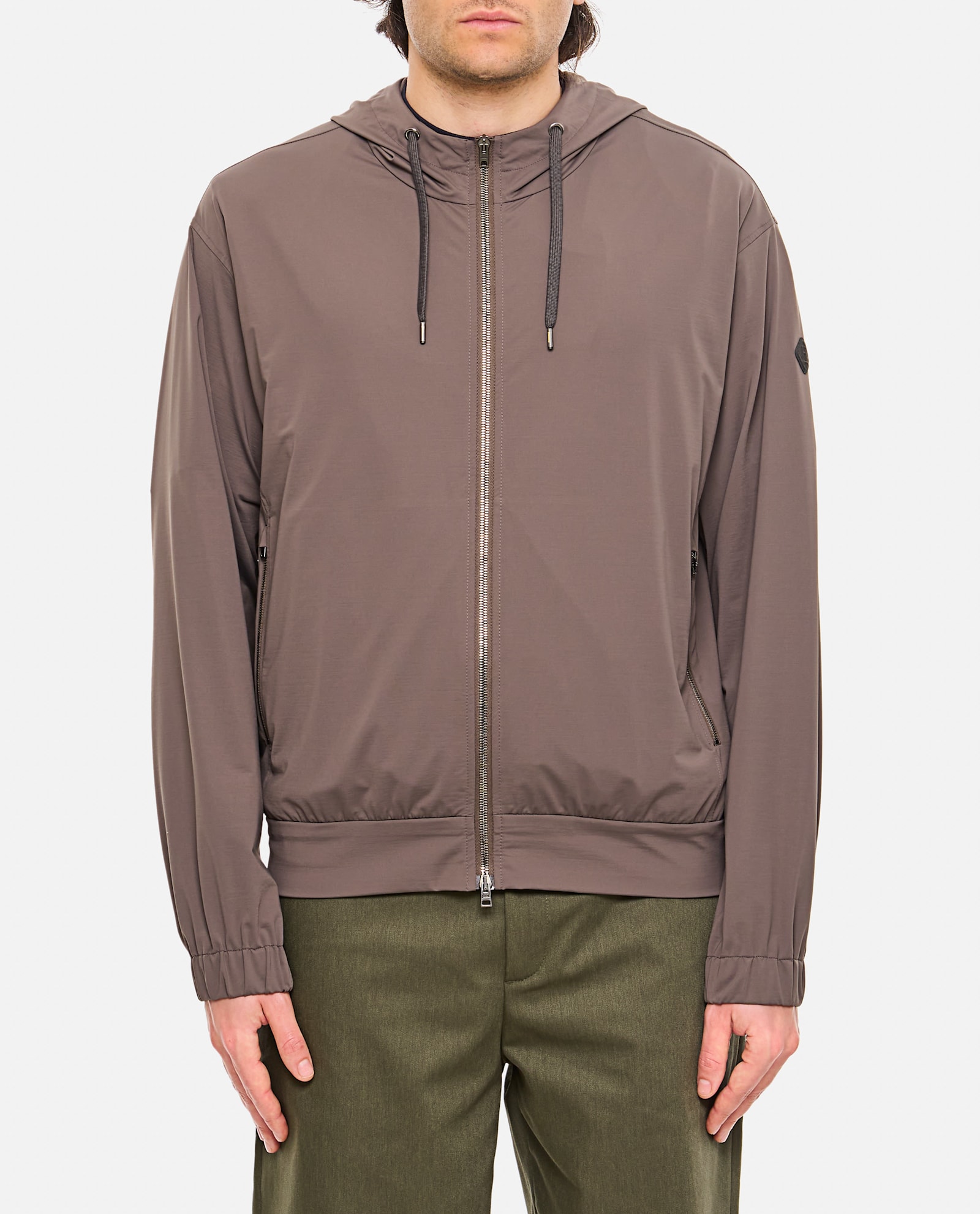 Herno Hooded Sweatshirt With Zip