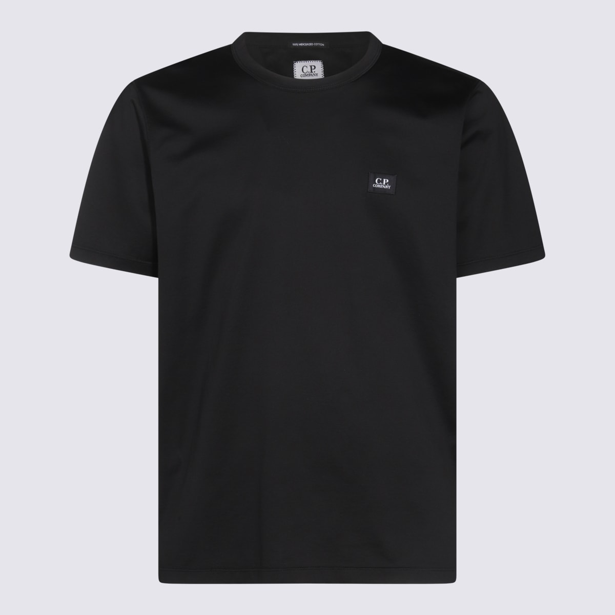 C. P. Company Black Cotton T-shirt