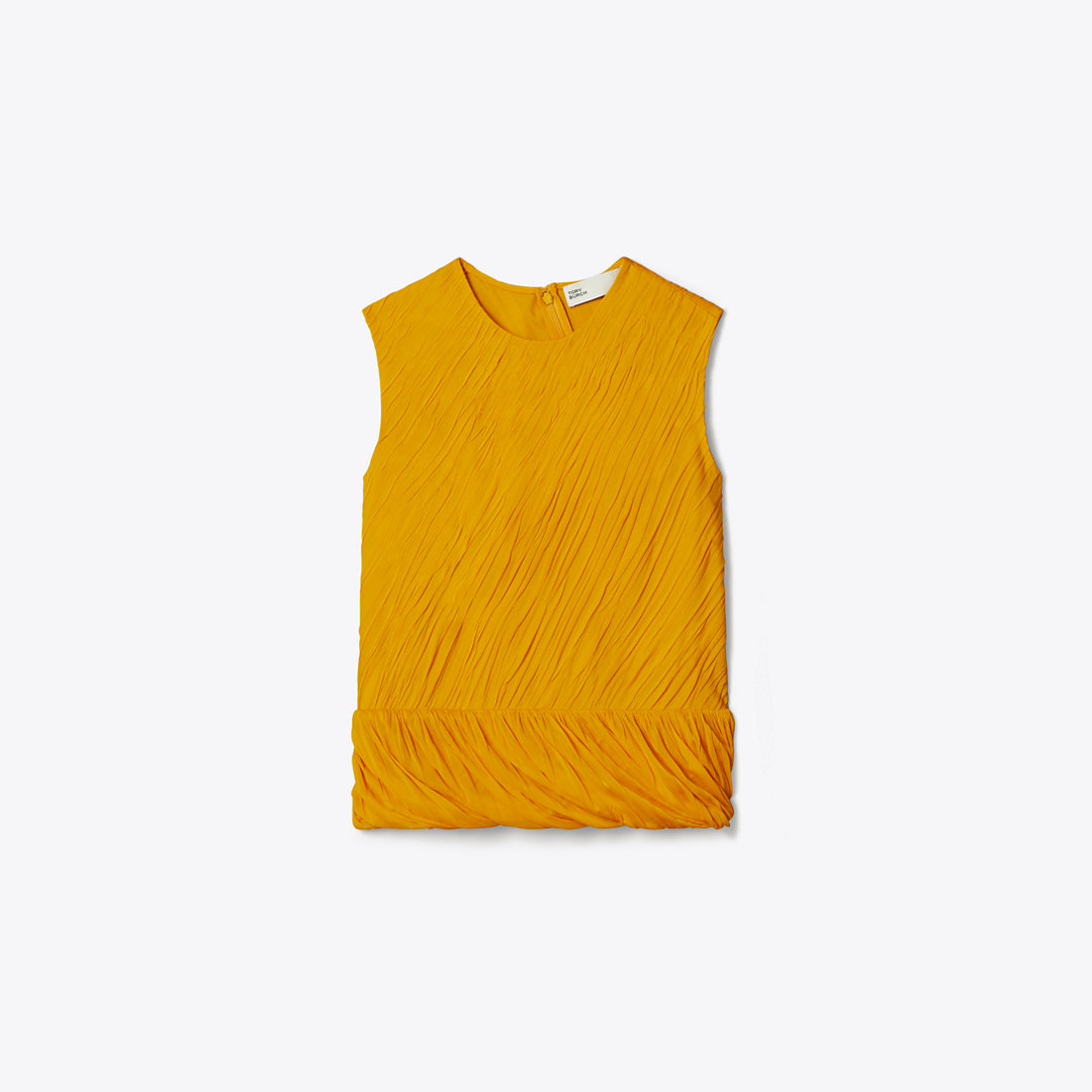 Tory Burch Twisted Viscose Jersey Top