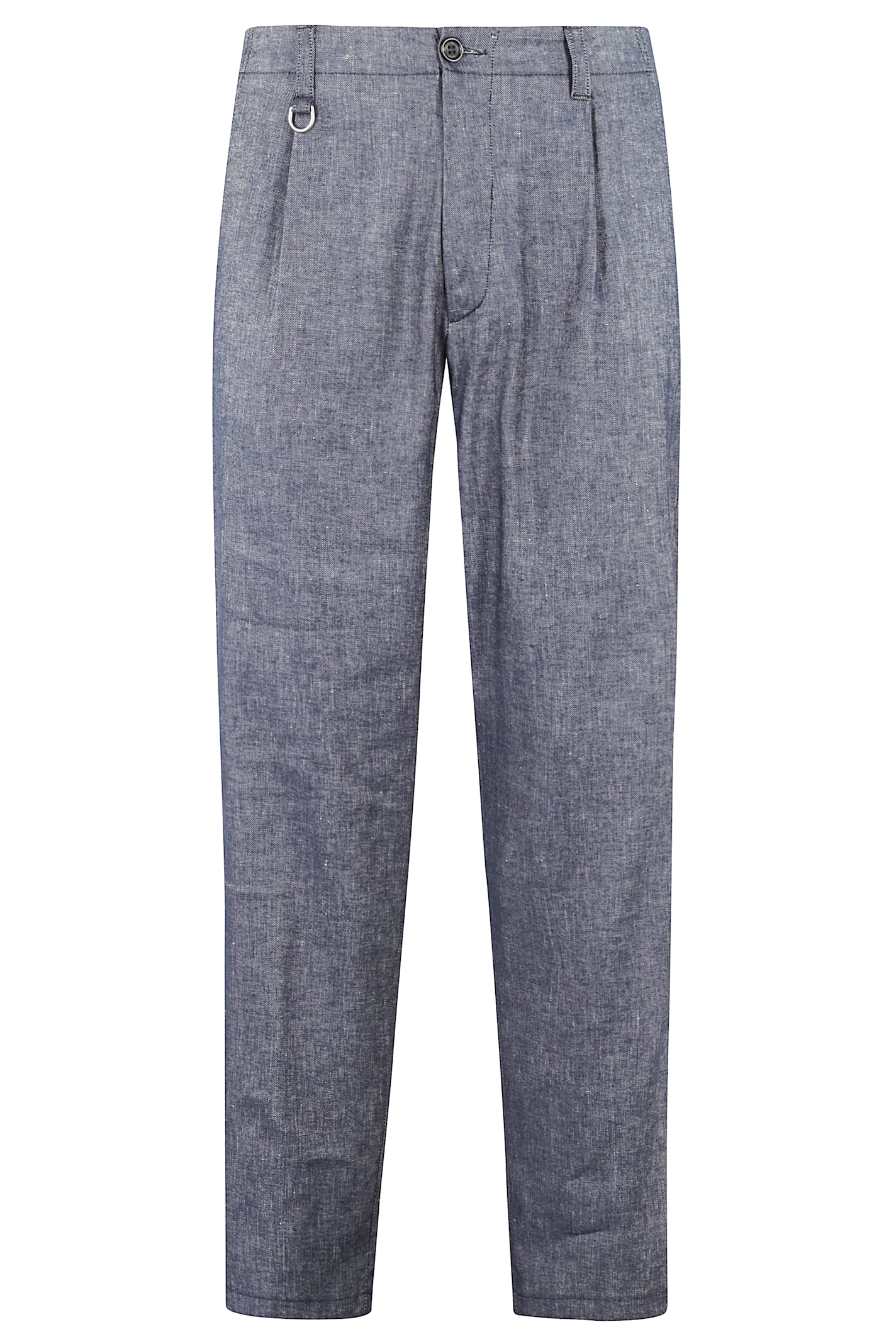 Paolo Pecora Pantalone Lino Stretch
