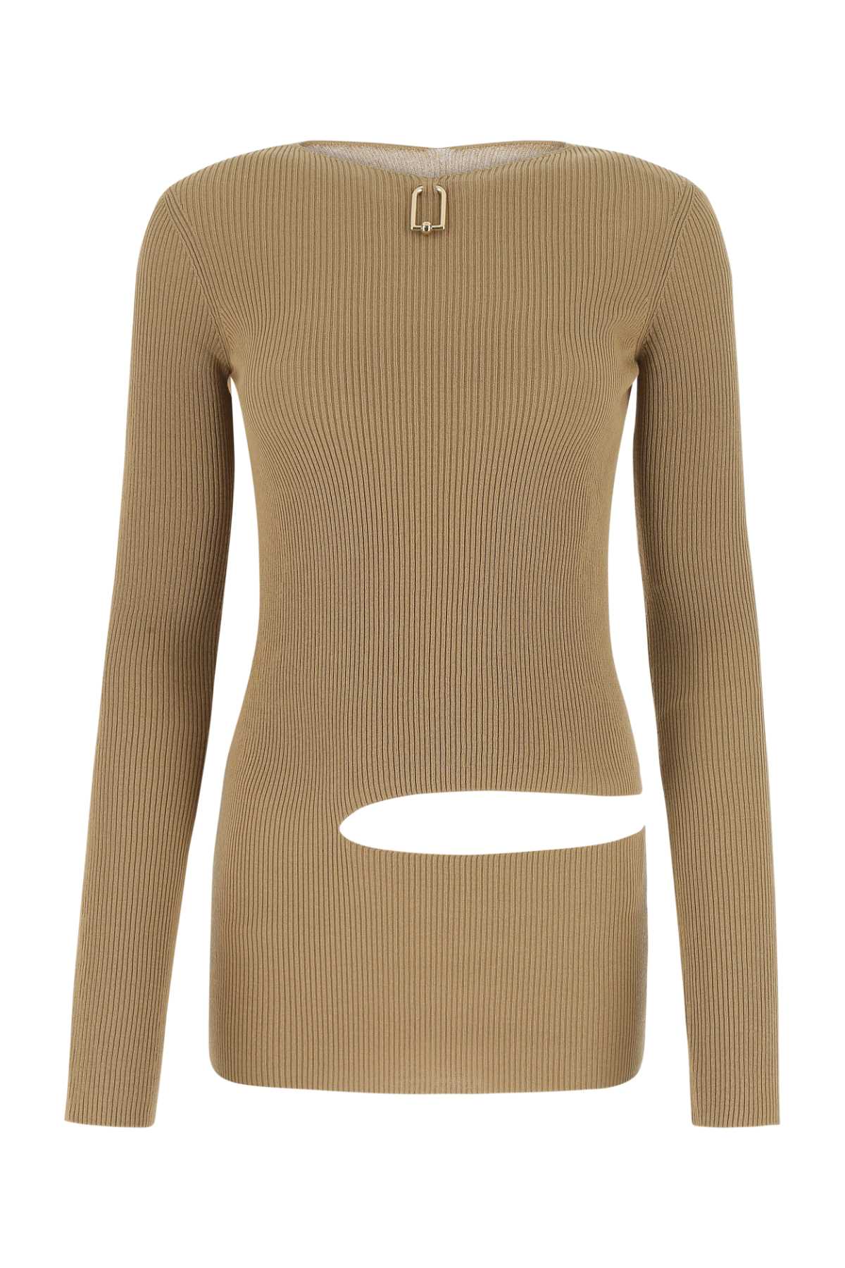 Quira Biscuit Cotton Blend Top