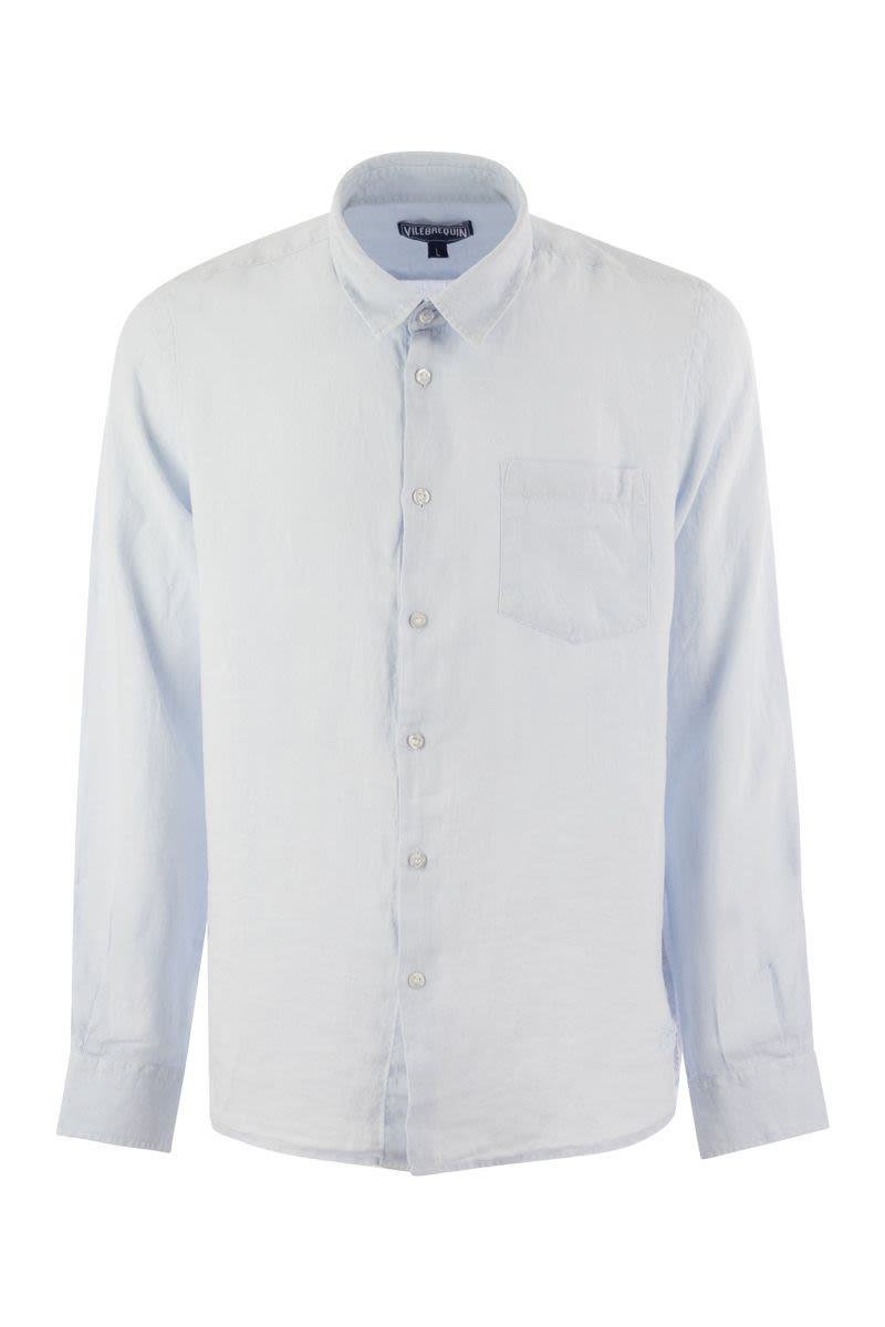 Vilebrequin Long-Sleeved Linen Shirt