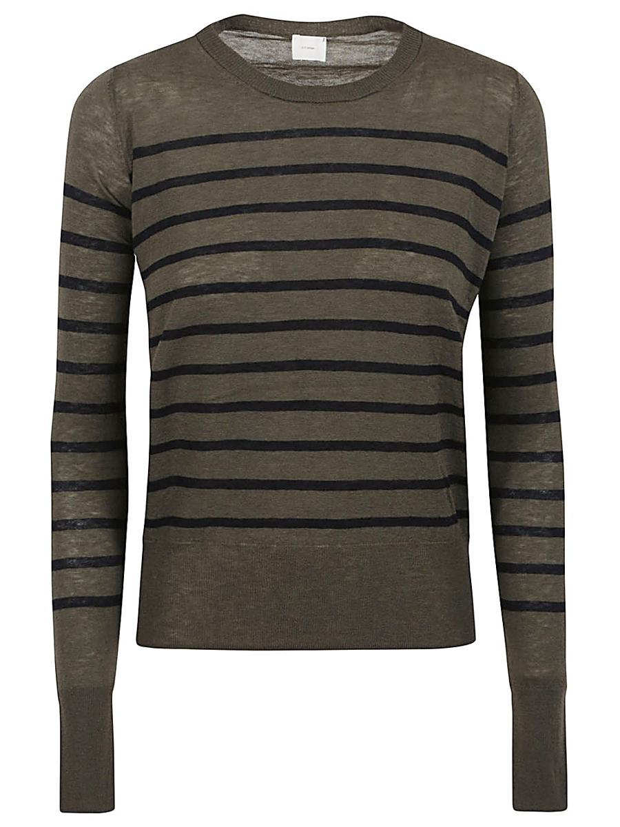 C. T.Plage Wool Striped Sweater