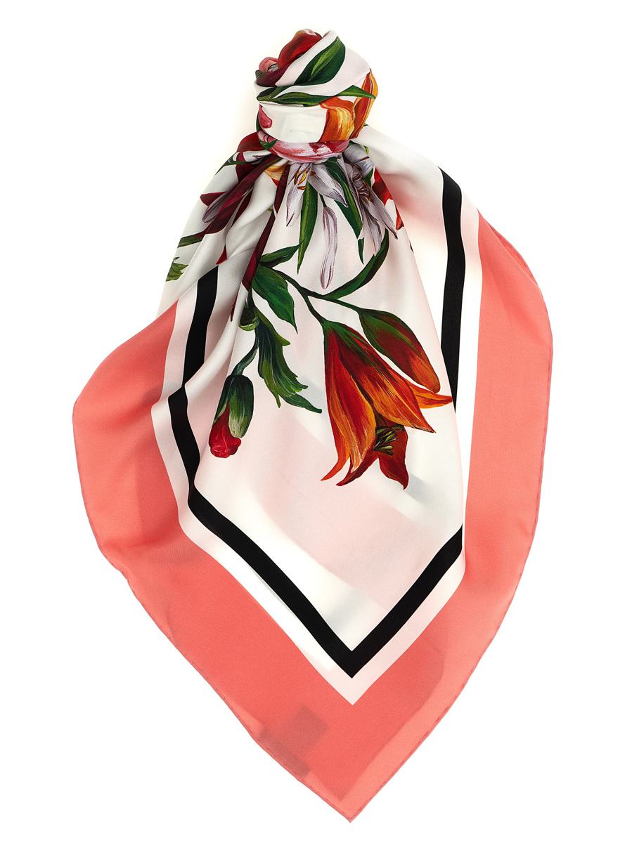 Dolce & Gabbana 花卉印花围巾