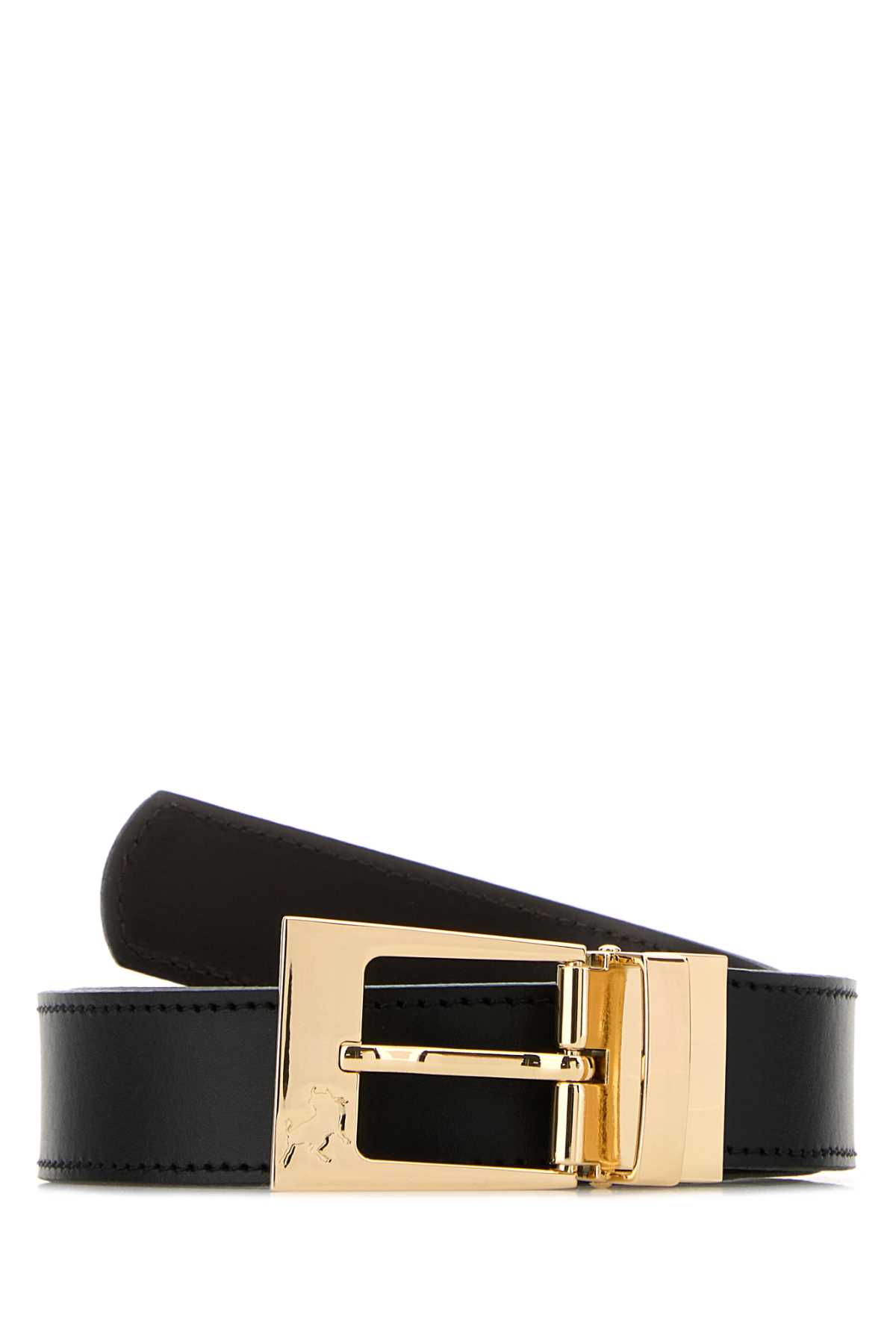 Lois Dark Brown Leather Reversible Belt