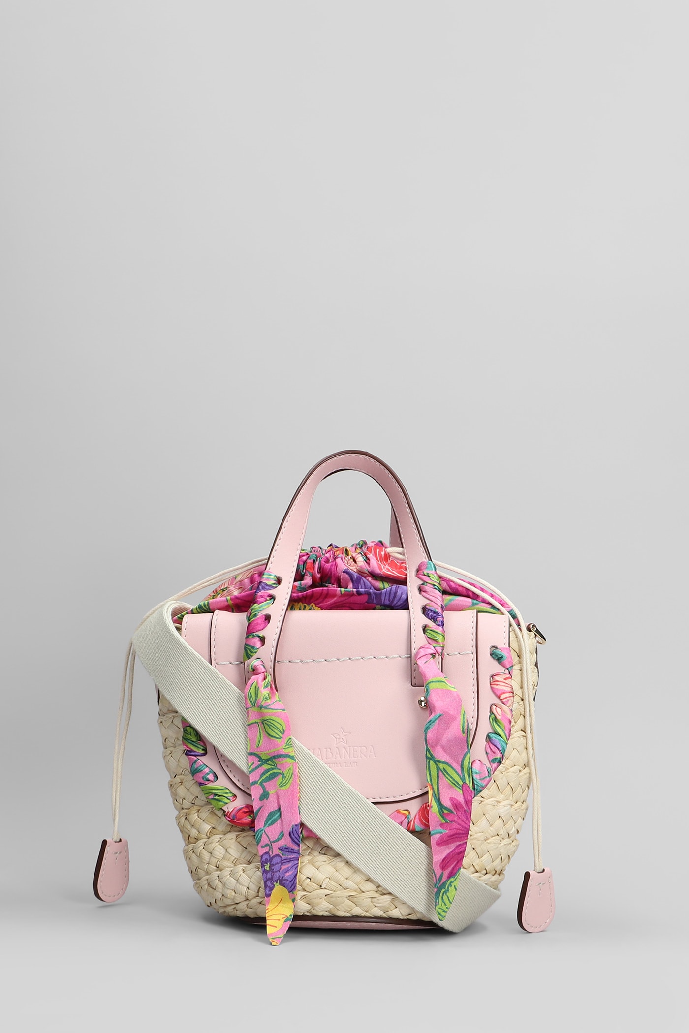 Cuba Lab Habanera Mini Tote In Beige Raffia