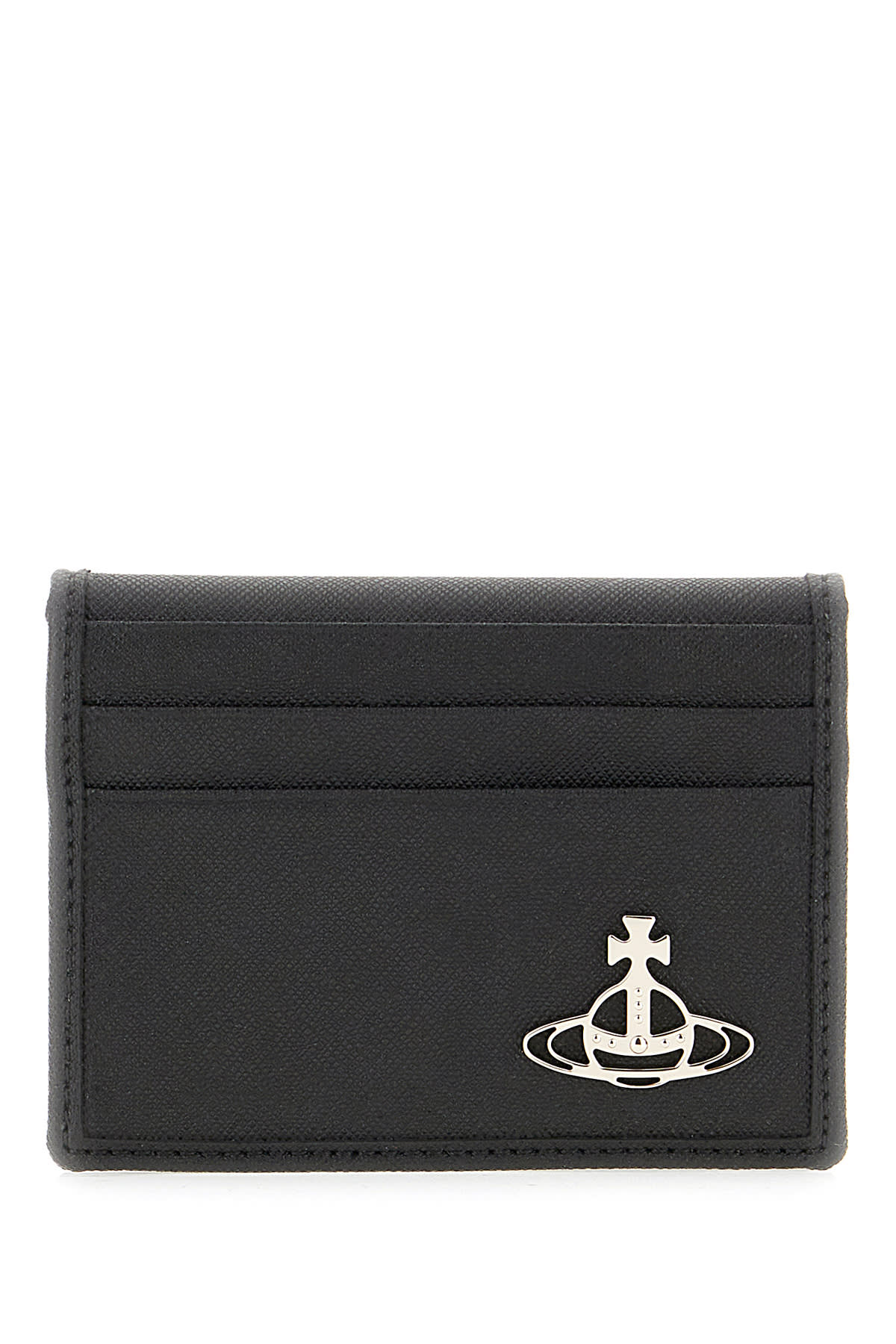 Vivienne Westwood Black Synthetic Leather Wallet