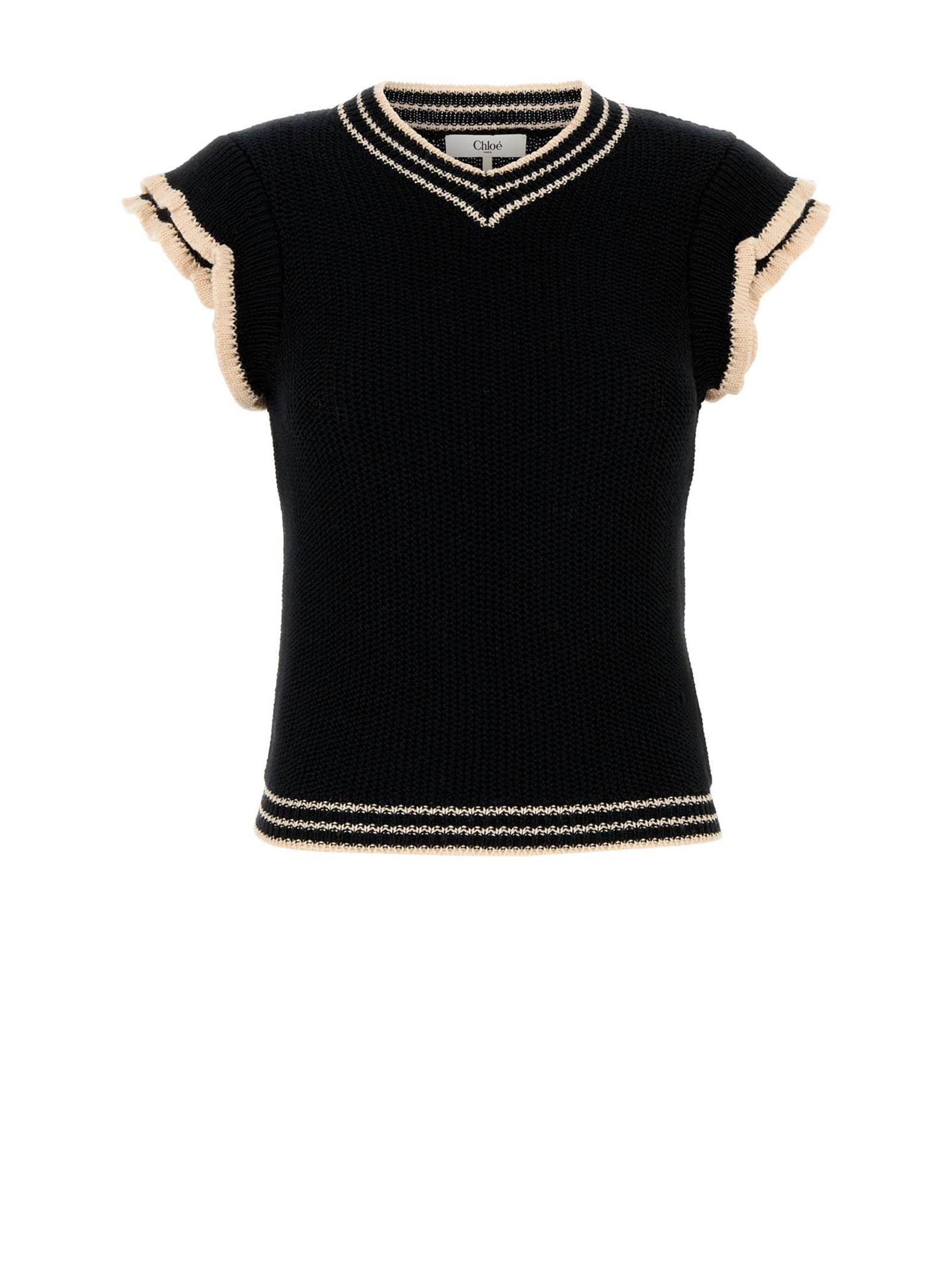 Chloé Chloè Top Black