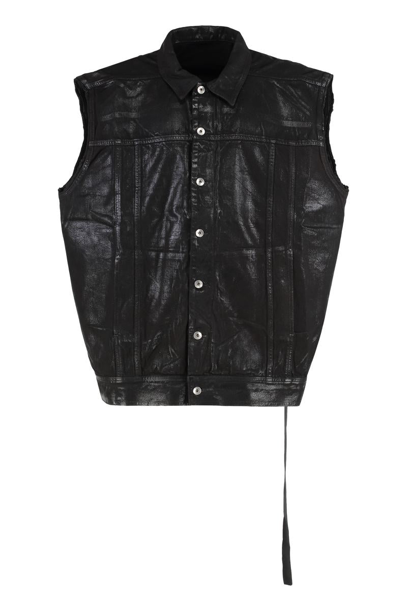 Drkshdw By Rick Owens Denim Vest